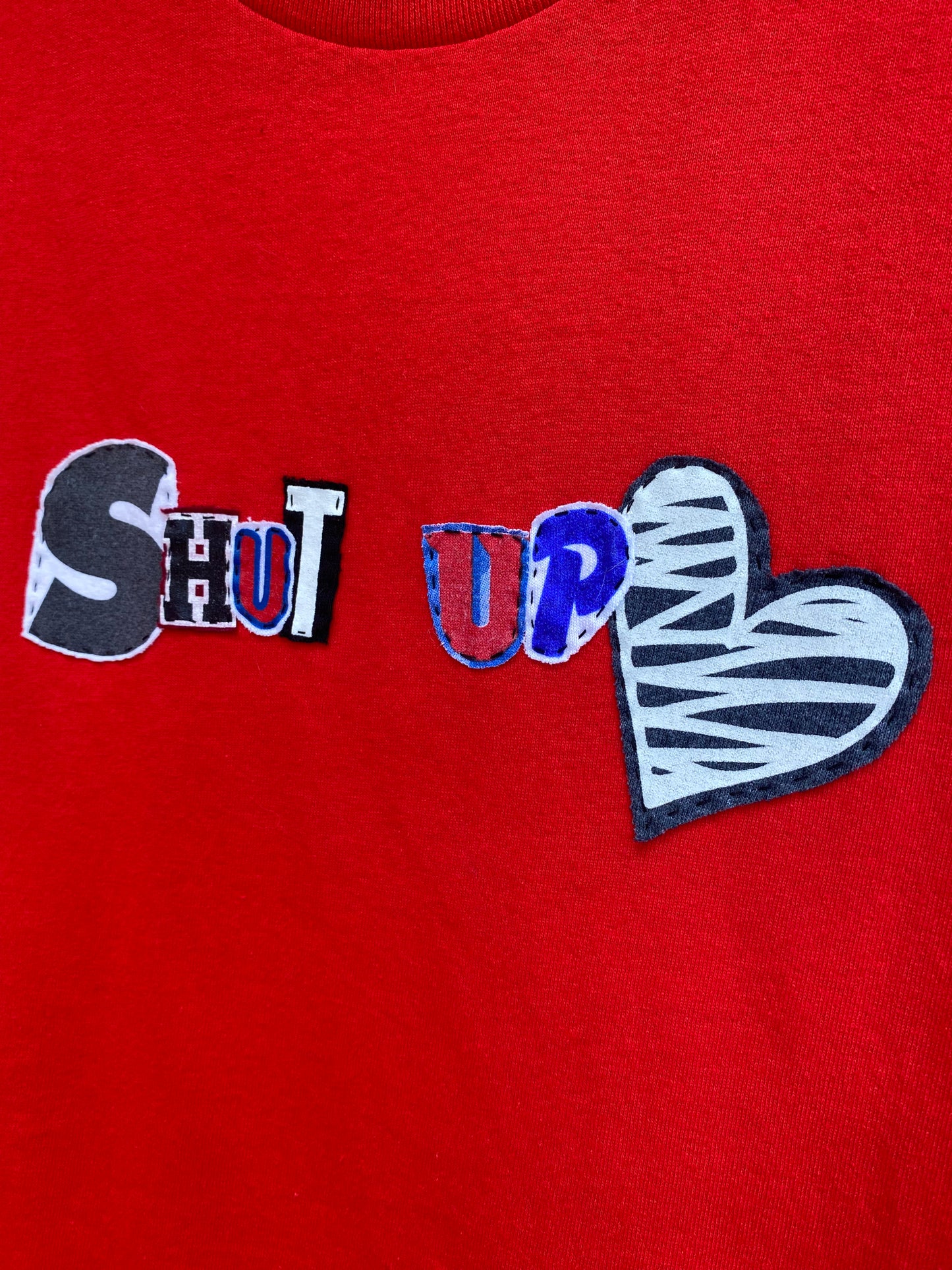 Shut Up Tee - Red (L)