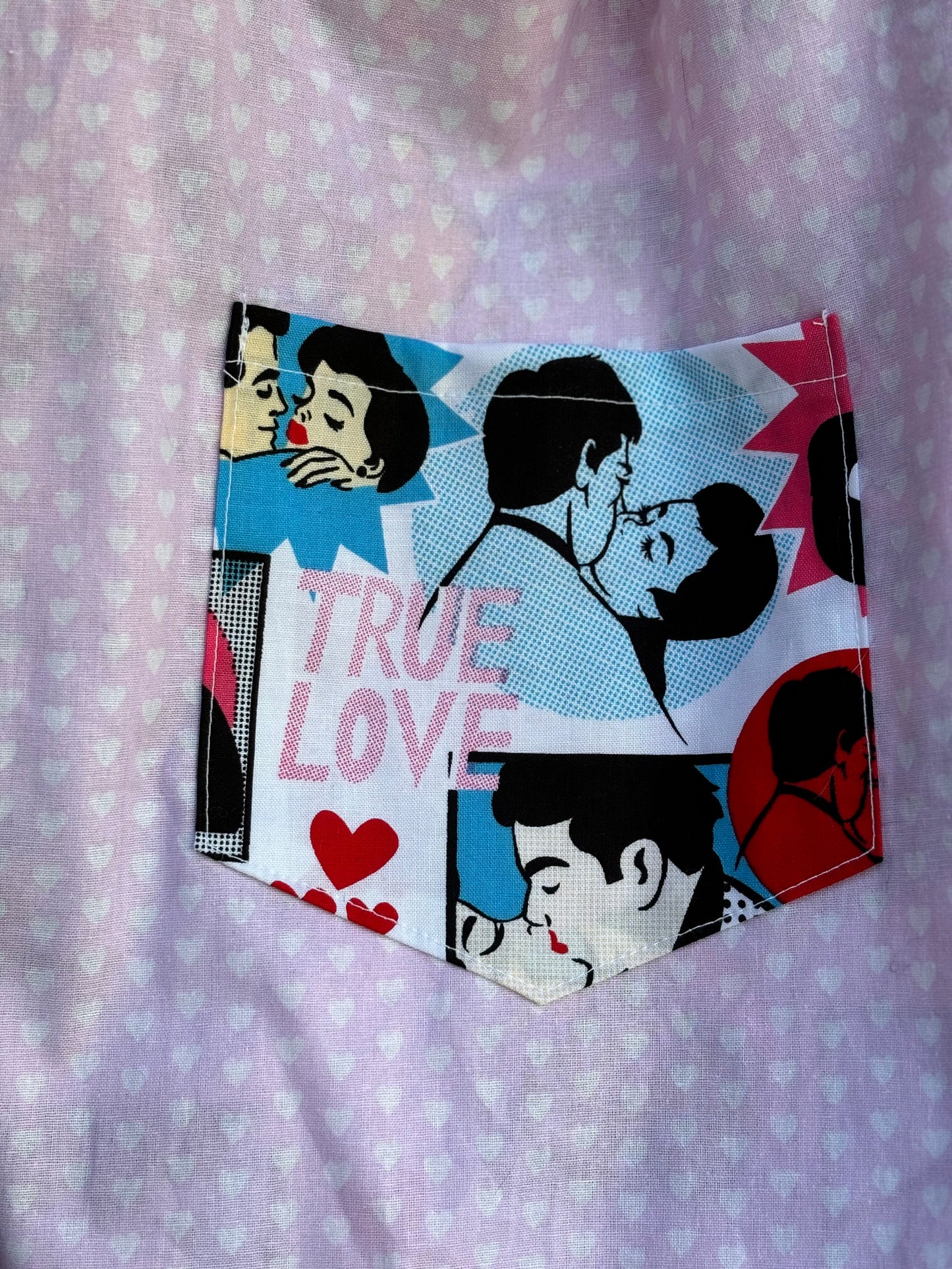 Comic Kisses Tote