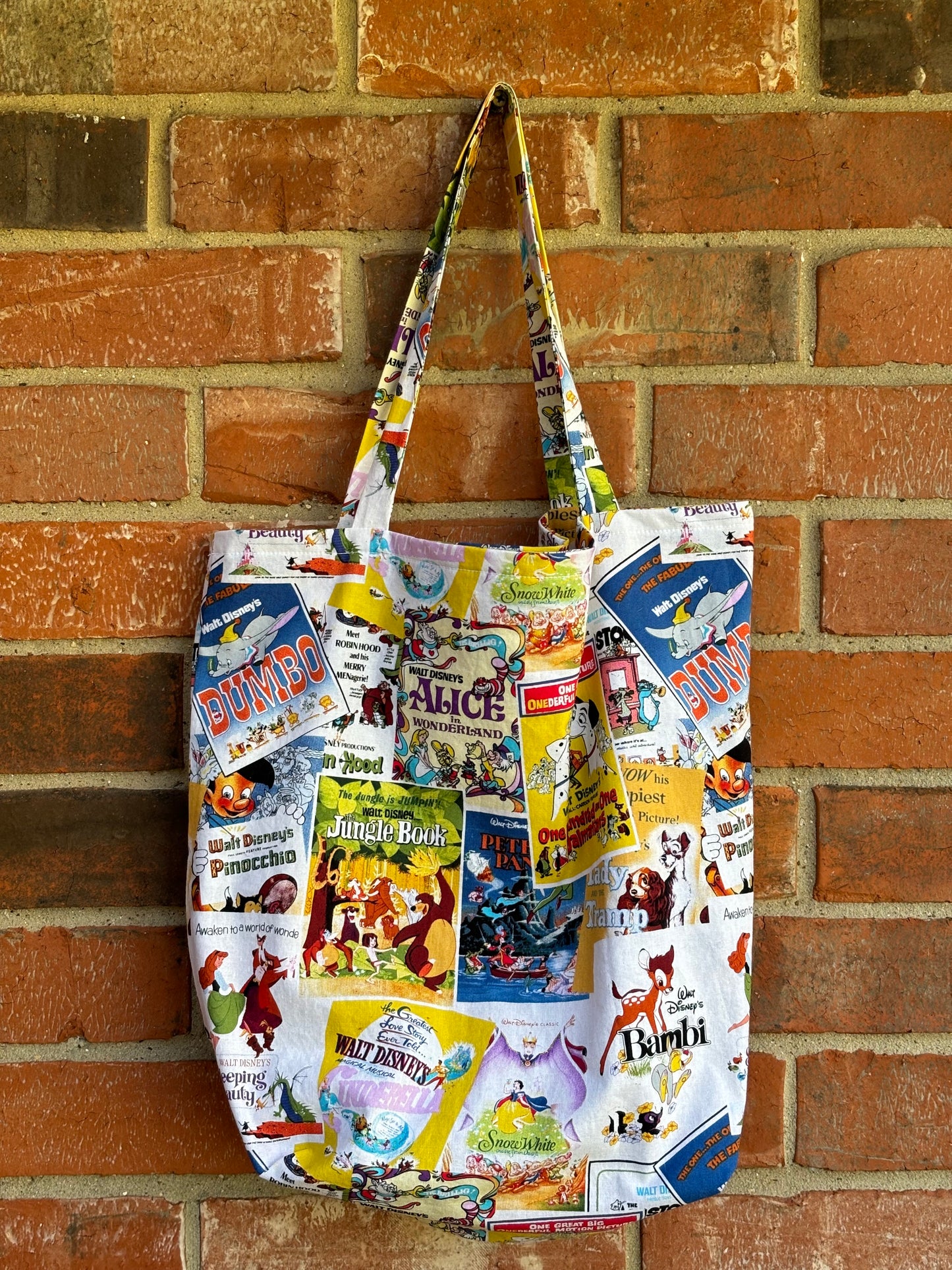 Vintage Disney Movie Poster Tote