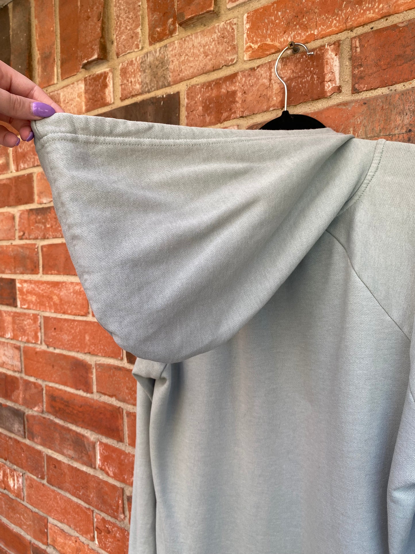 Unemployed Hoodie - Blue/Grey (L)