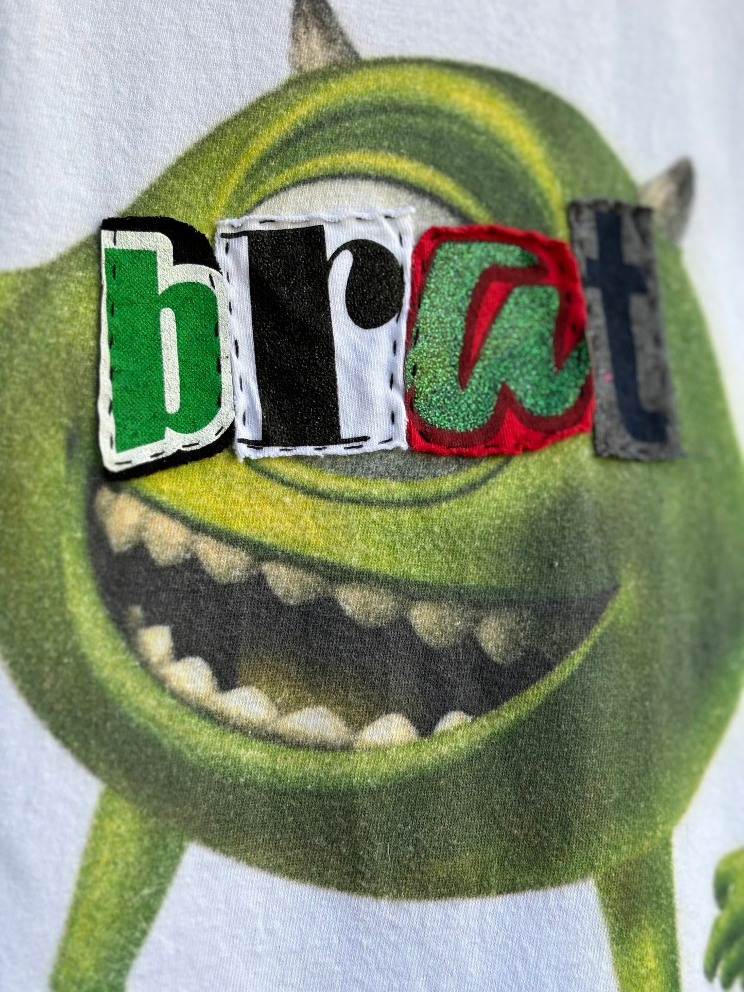 Mike Wazowski Brat Tee - White (L)