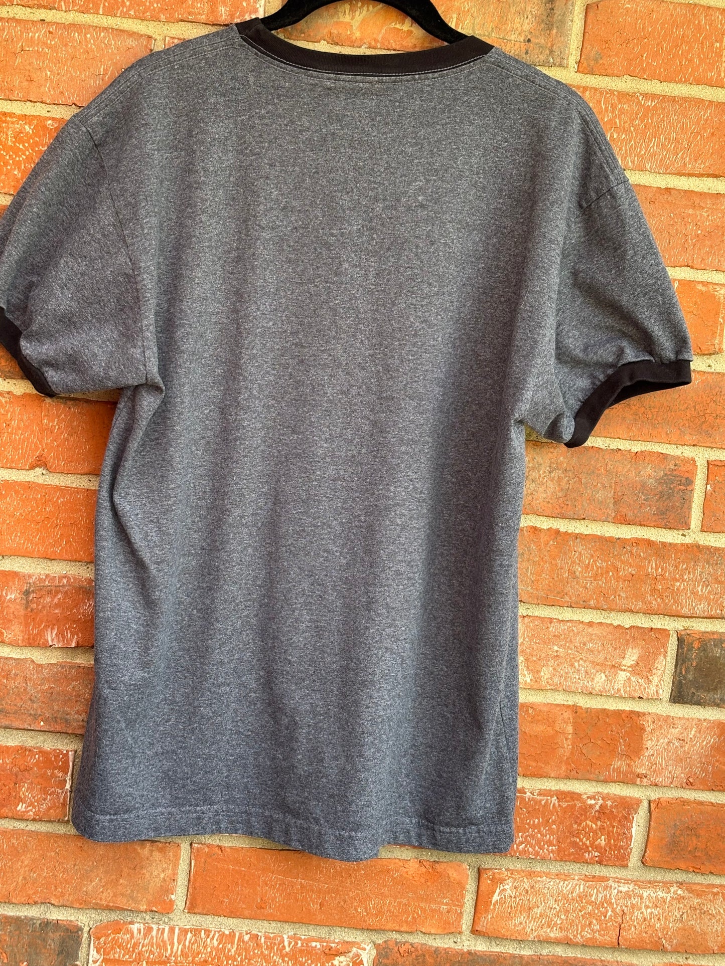 Grinch Brat Ringer Tee - Grey (M)
