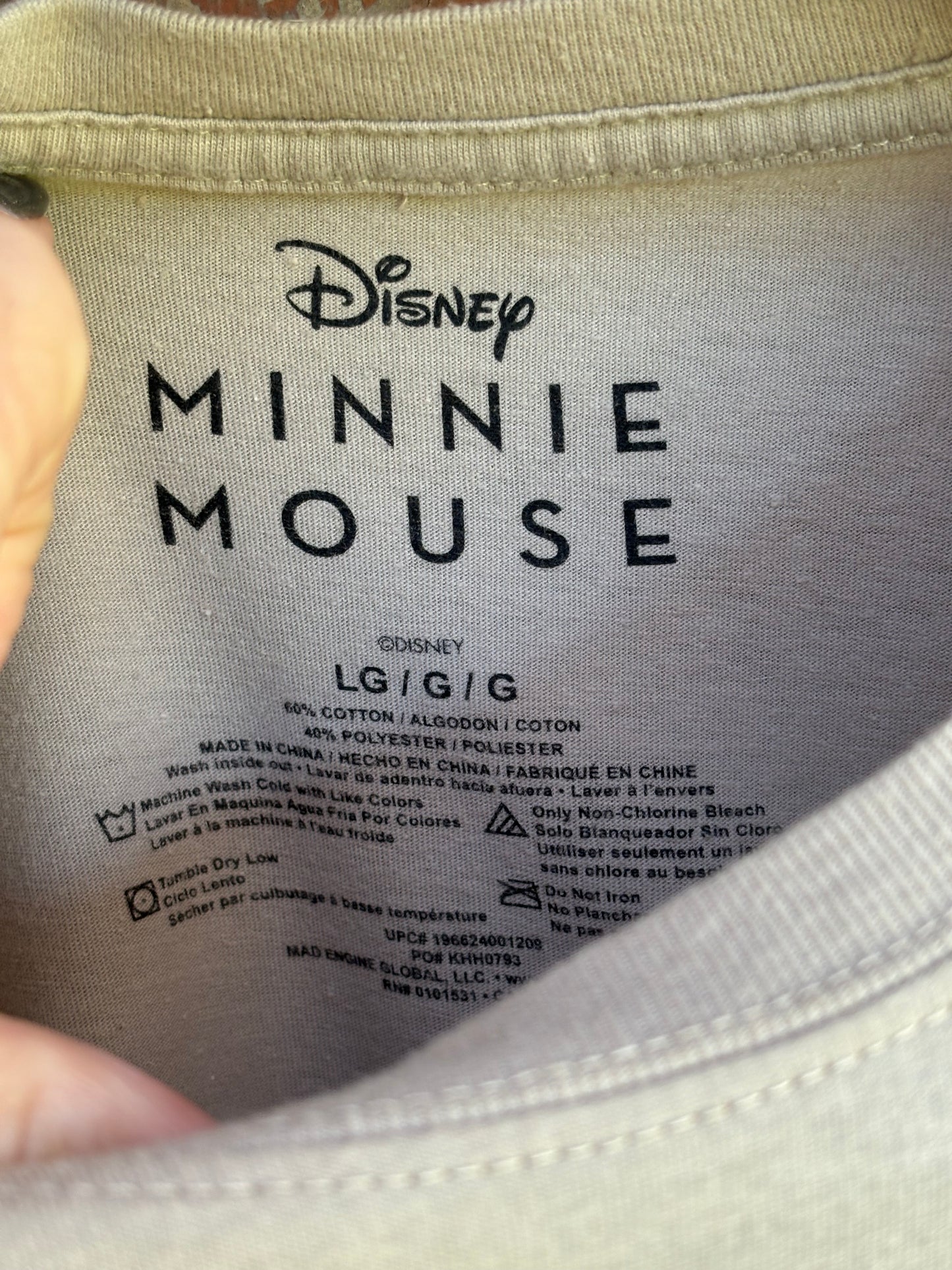Minnie Brat Tee - Beige (L)
