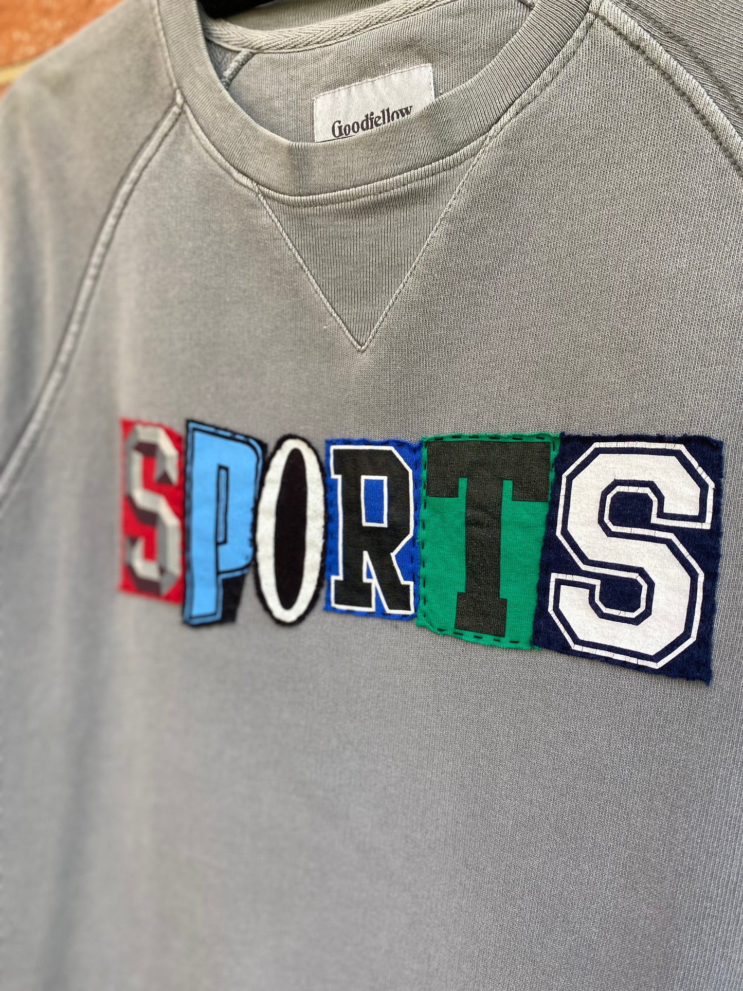 Sports Sweater Tee - Grey (S)