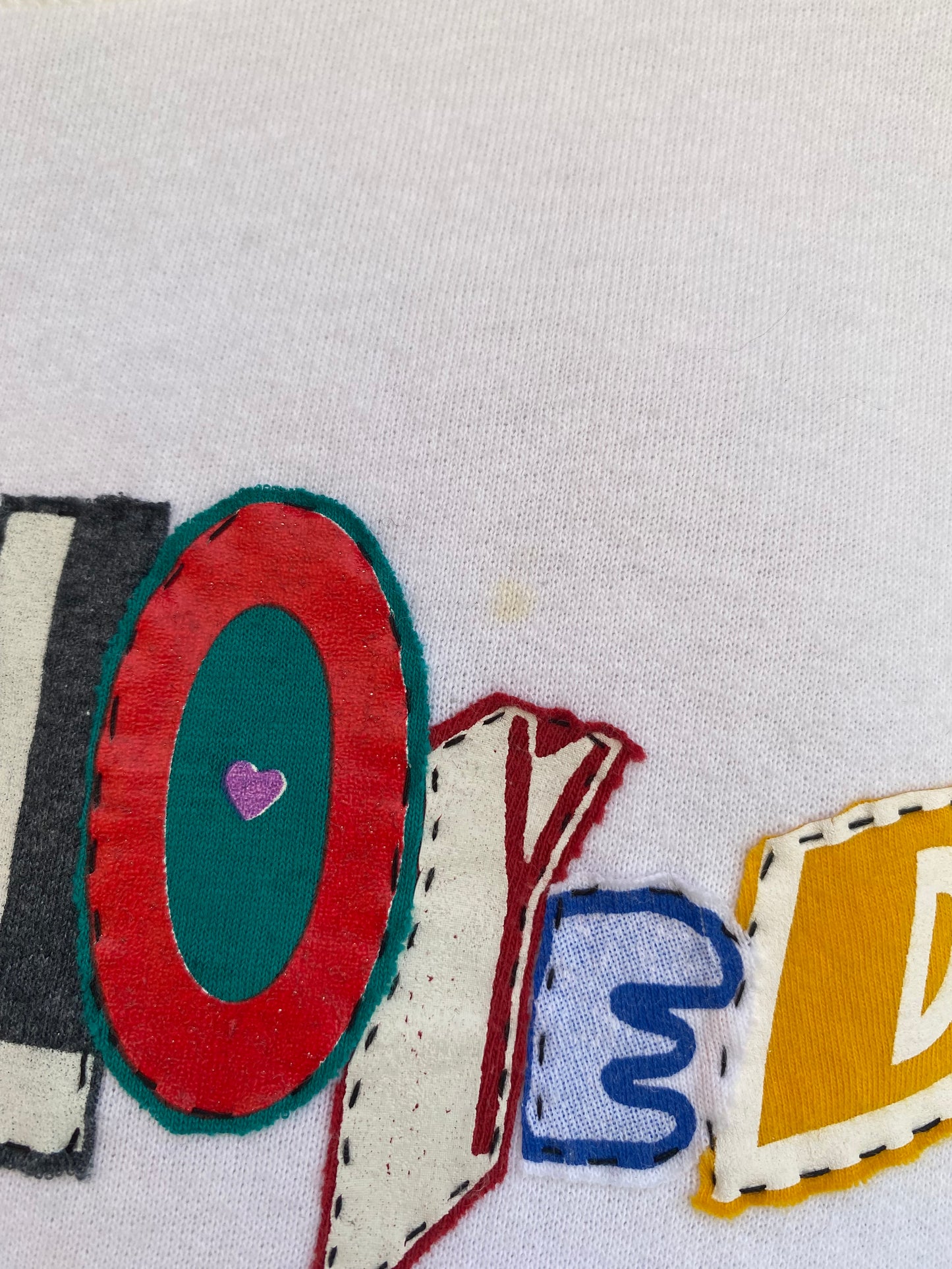 Unemployed Crewneck - White (M)