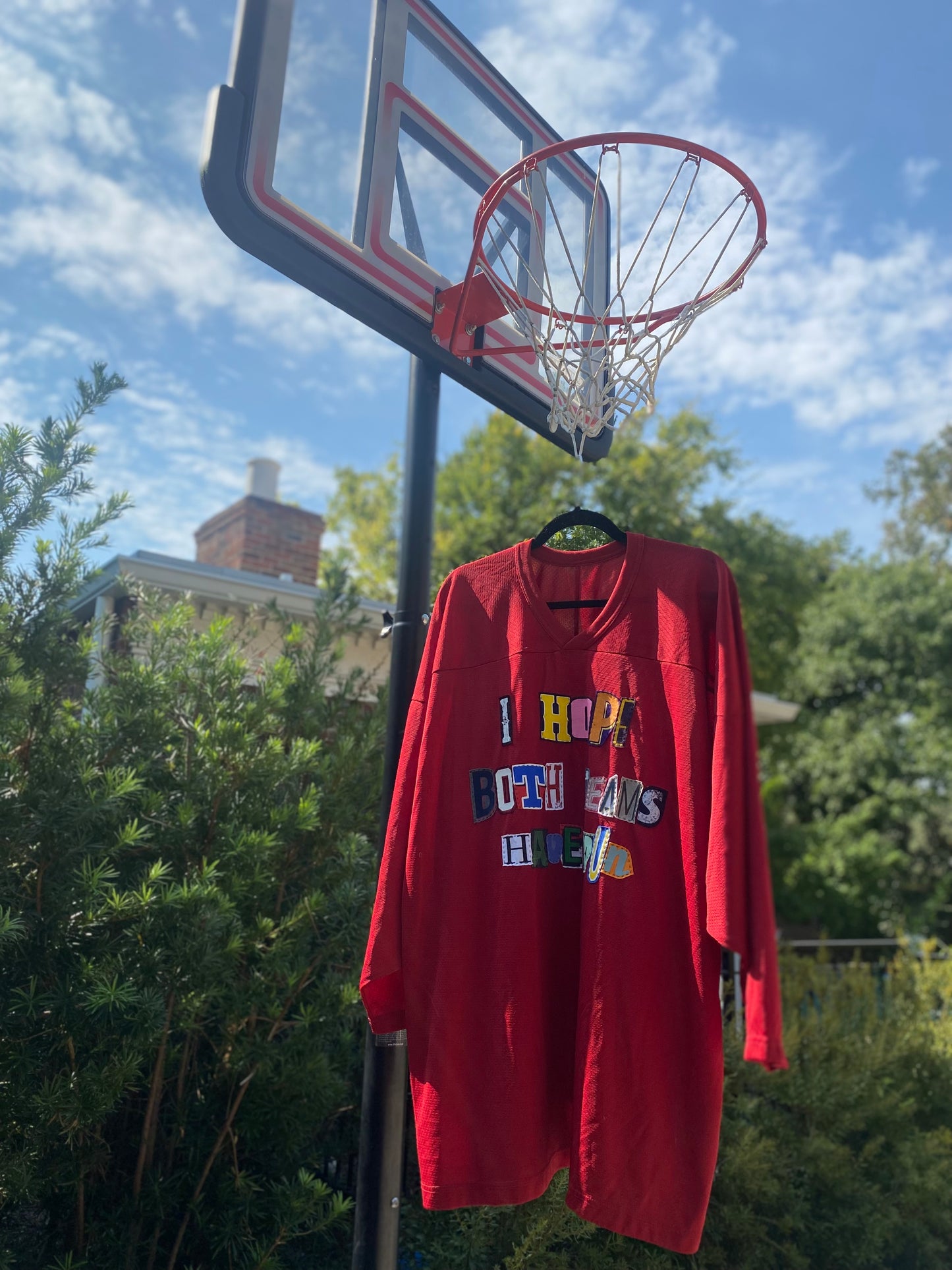 I Hope Both Teams Have Fun Jersey - Red (XL)