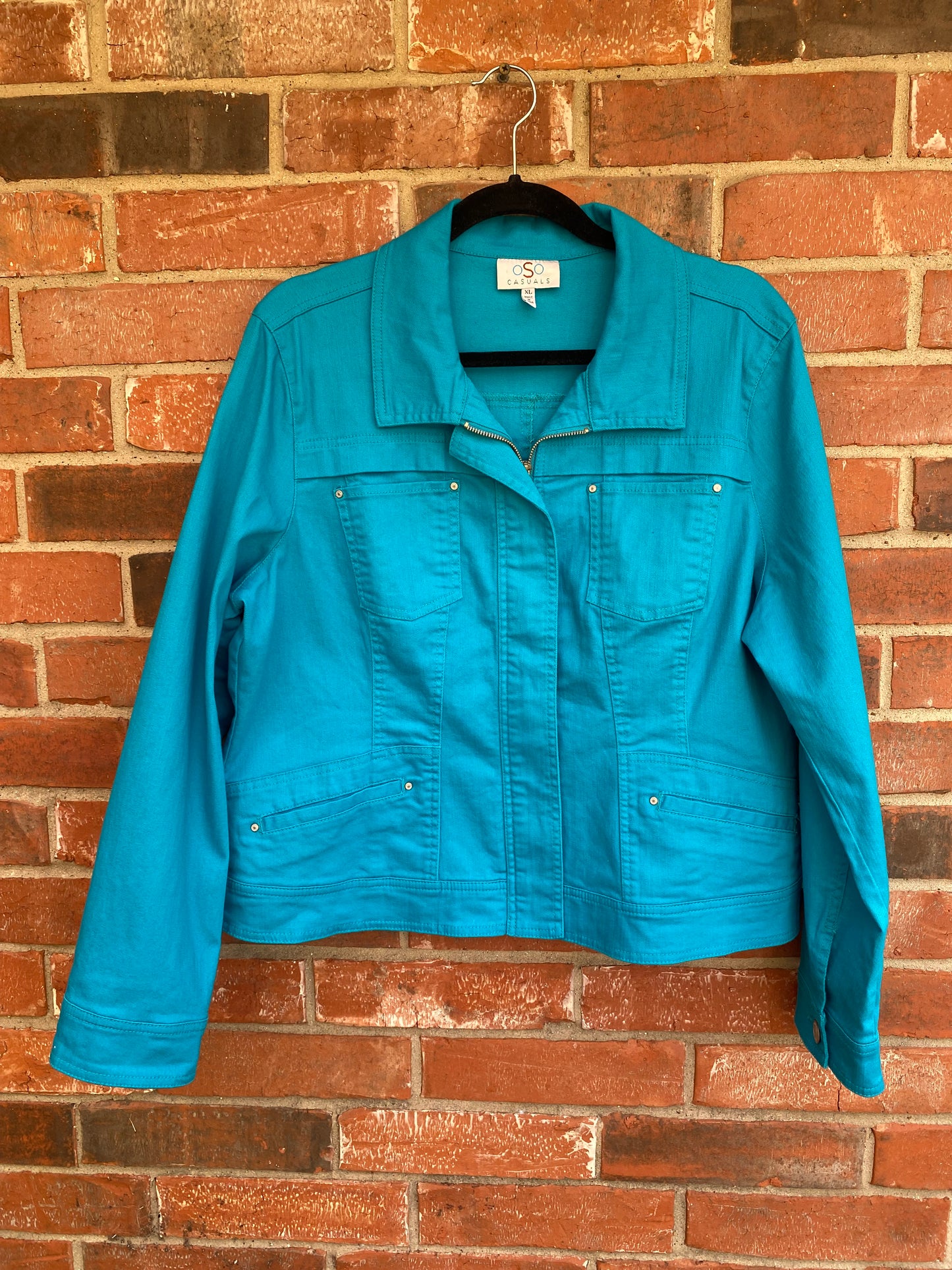Howdy Jacket - Turquoise (XL)