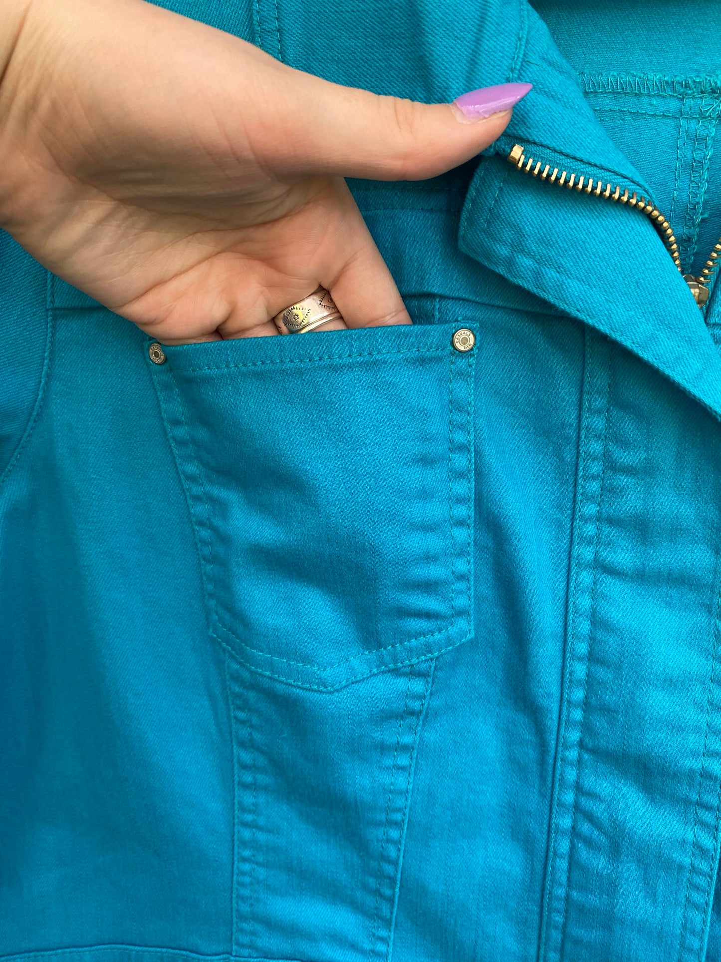 Howdy Jacket - Turquoise (XL)