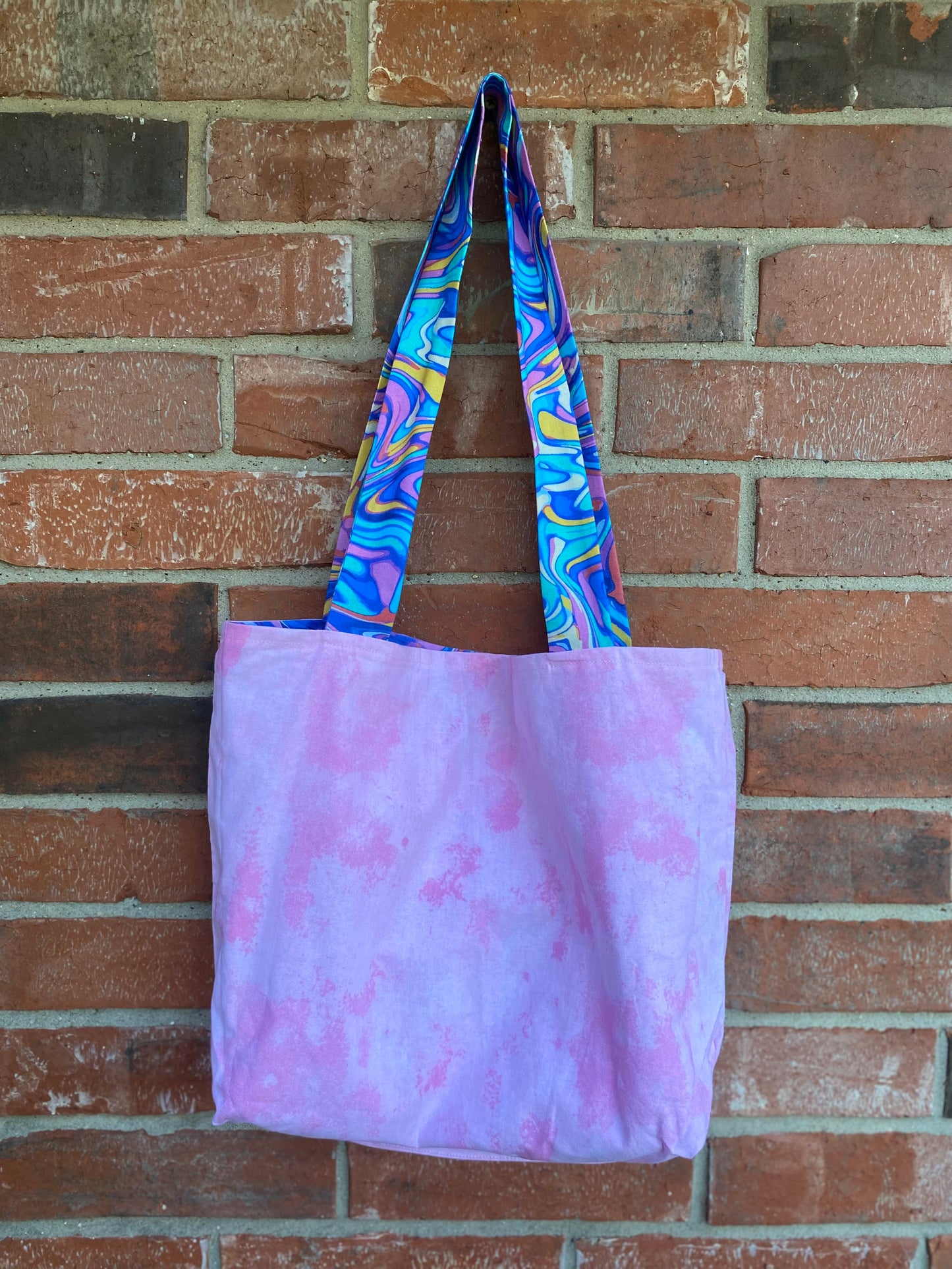 Swirly Reversible Tote
