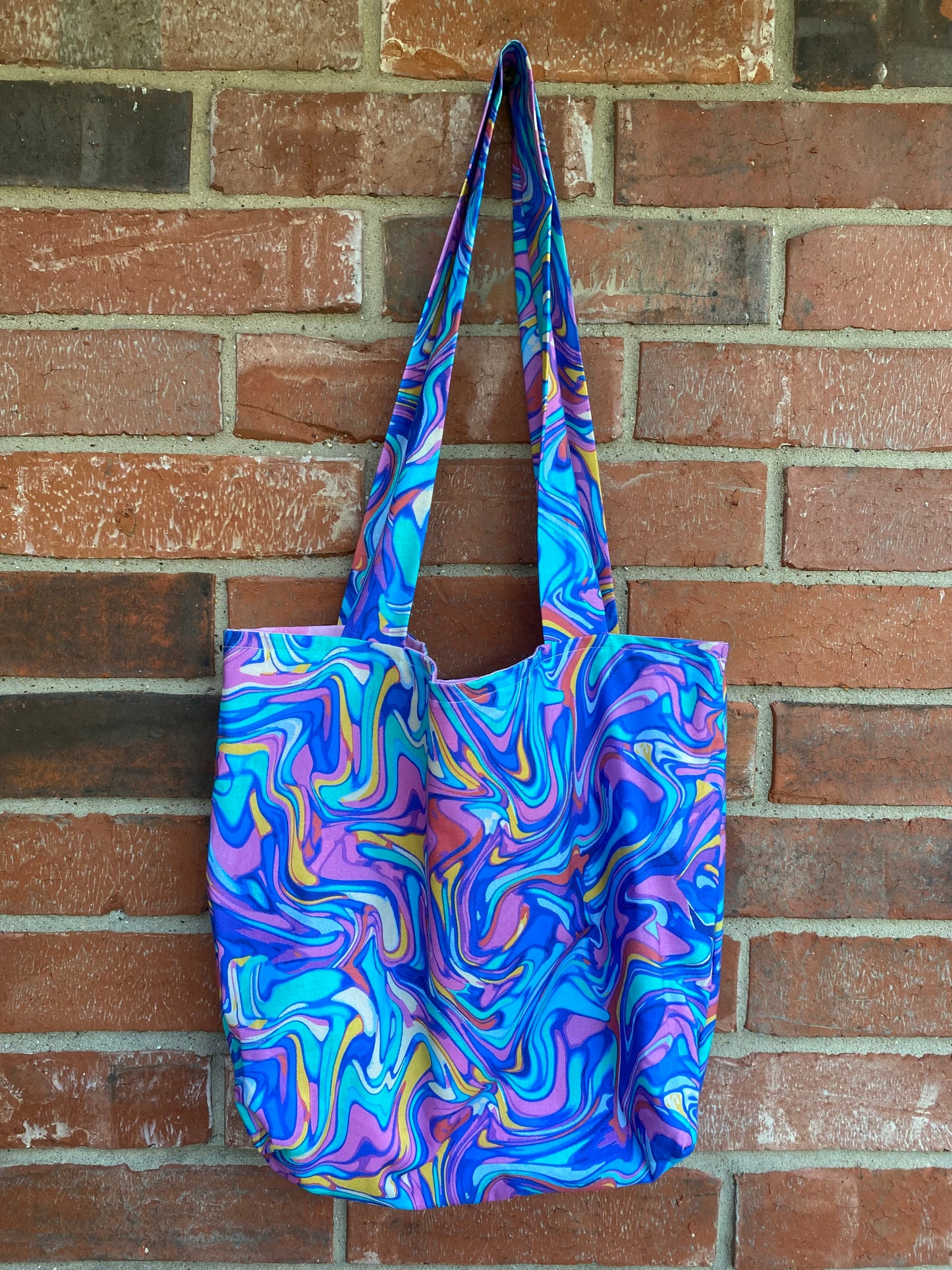 Swirly Reversible Tote
