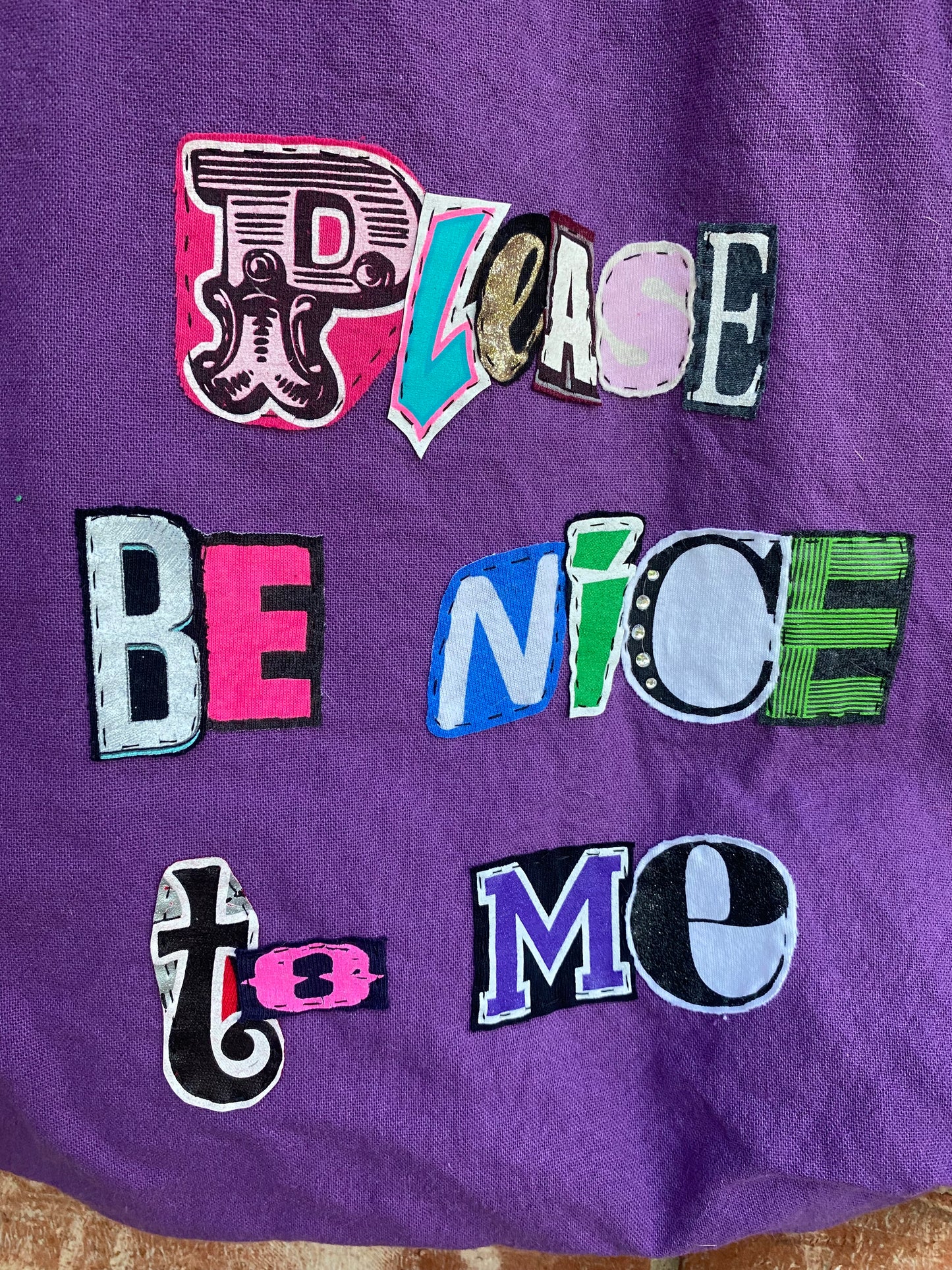 Please Be Nice To Me Tote