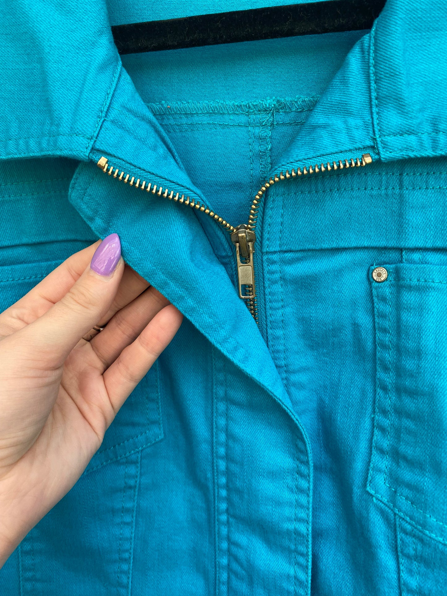 Howdy Jacket - Turquoise (XL)