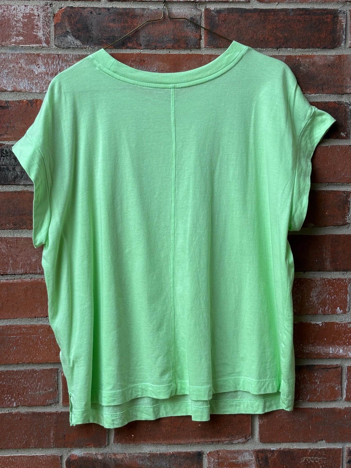 Who Are You? Tee - Lime Green (M)