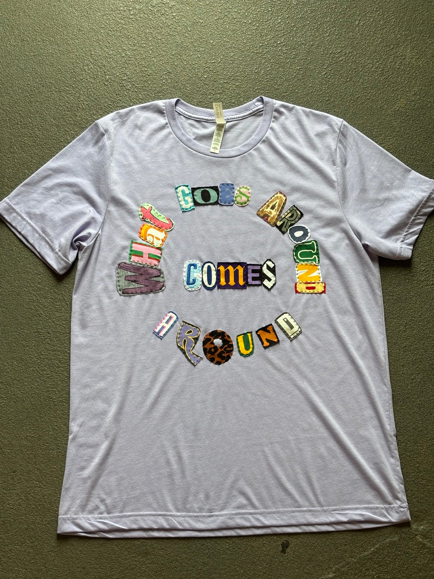 What Goes Around Custom - (Lavender L)