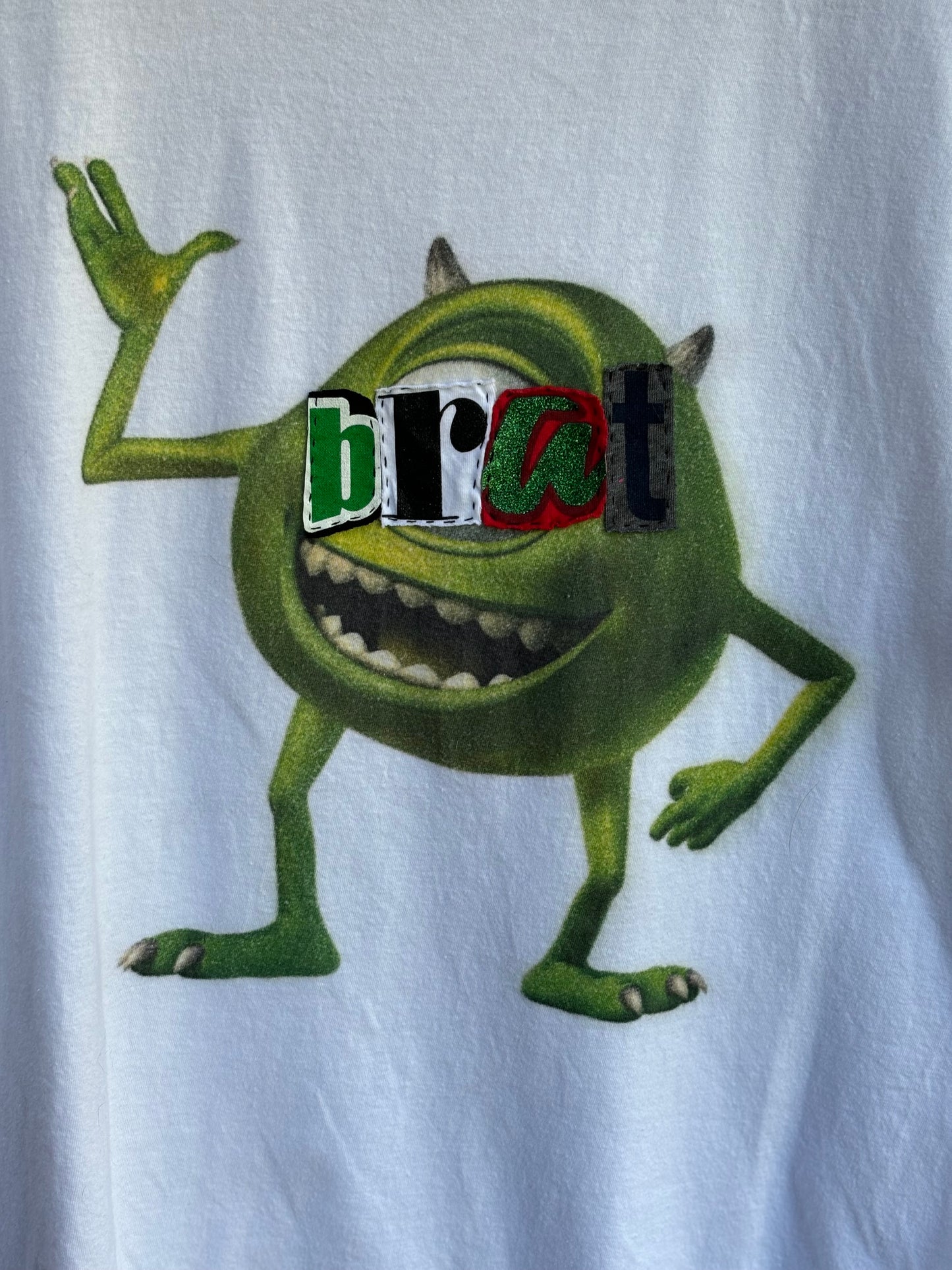 Mike Wazowski Brat Tee - White (L)