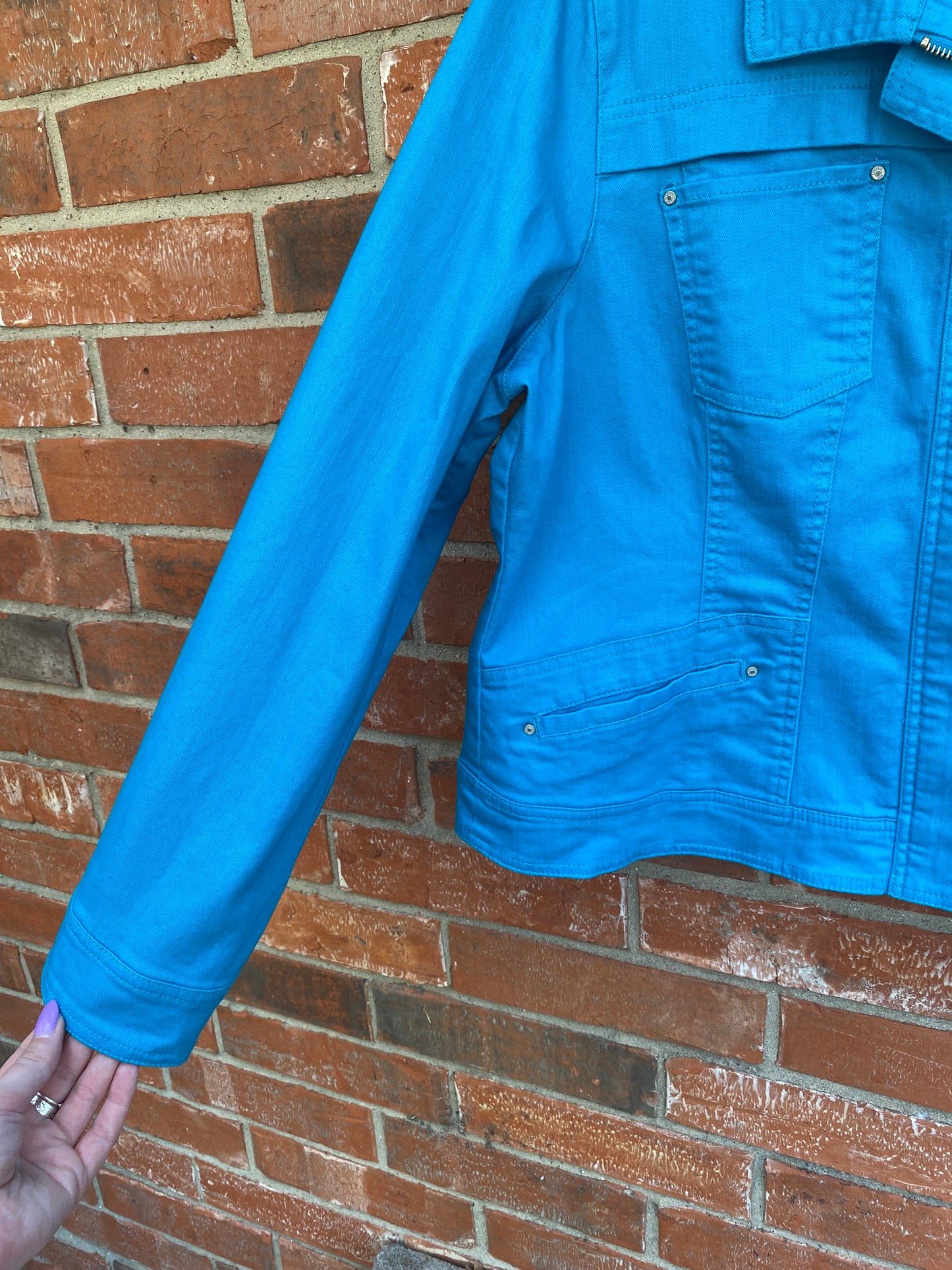 Howdy Jacket - Turquoise (XL)