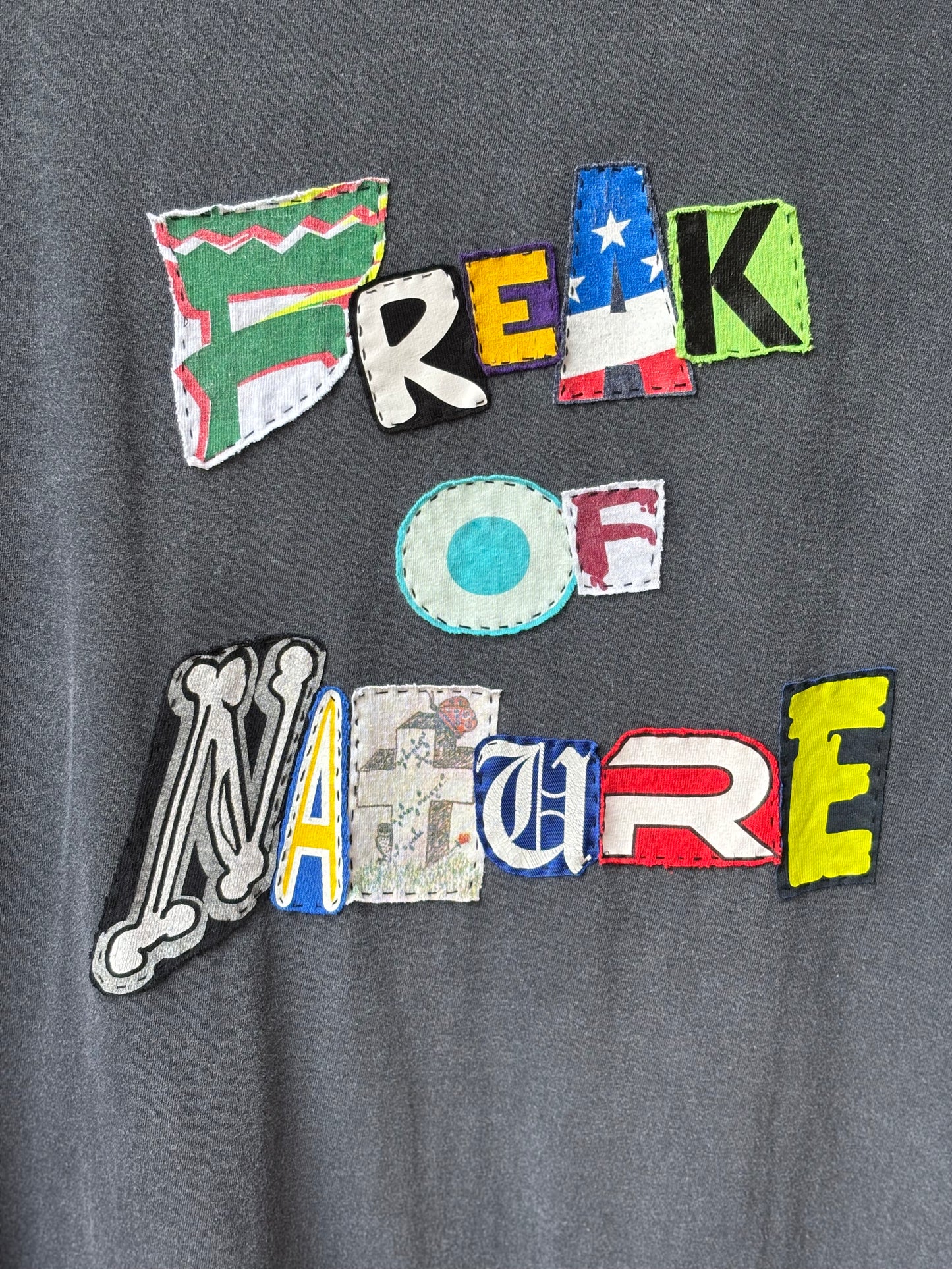Freak Of Nature Tee - Grey (L)