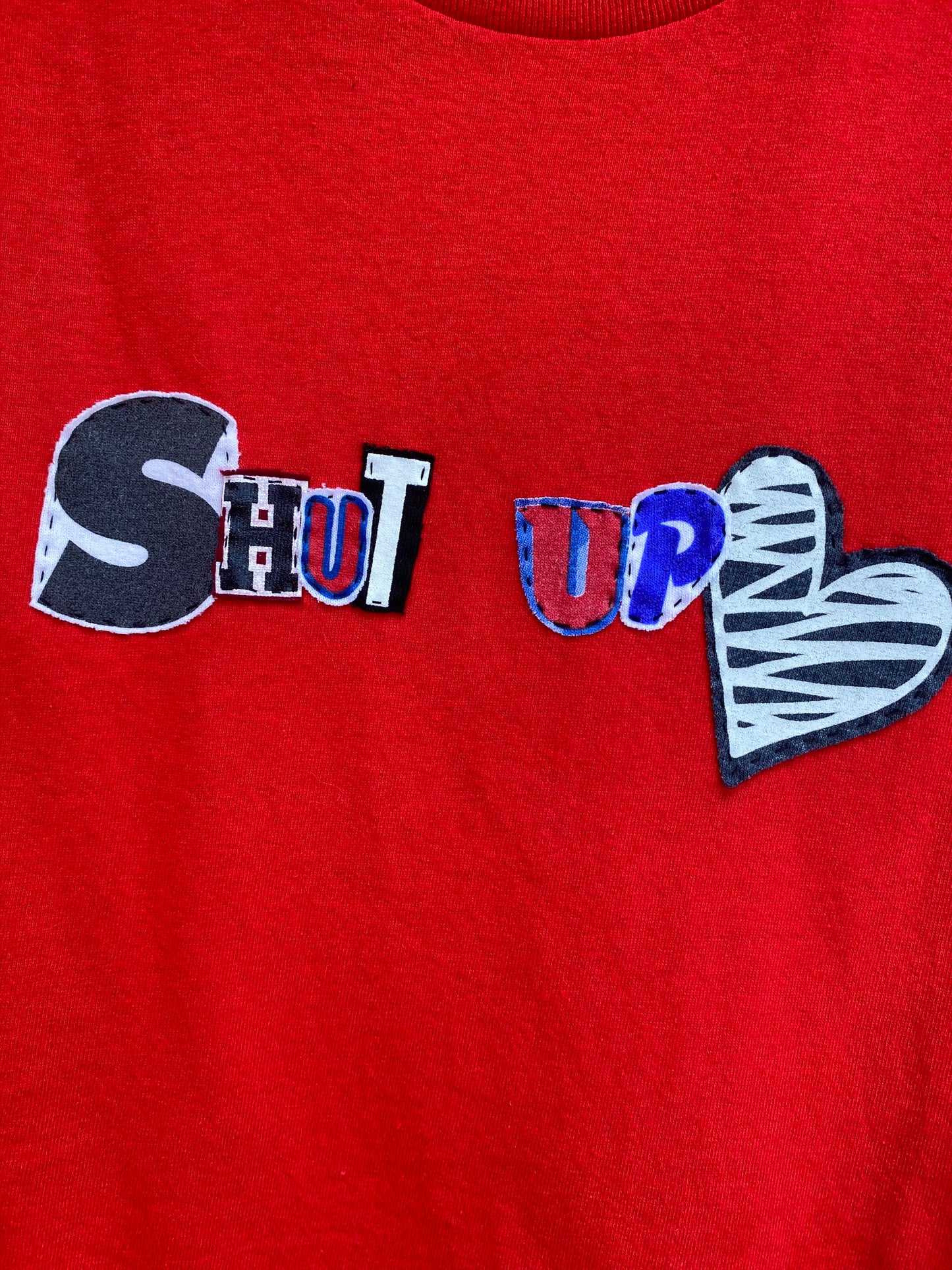 Shut Up Tee - Red (L)