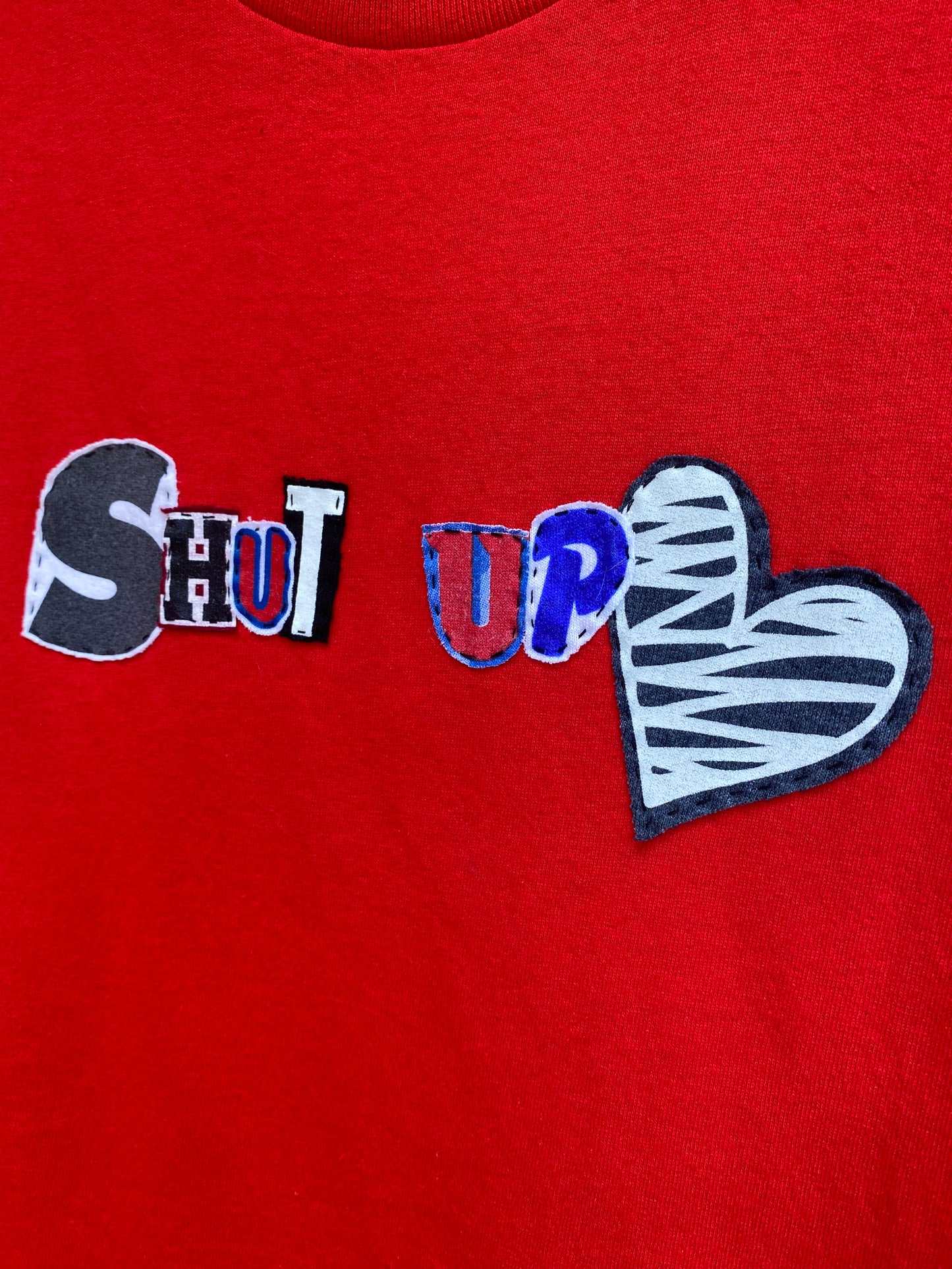 Shut Up Tee - Red (L)