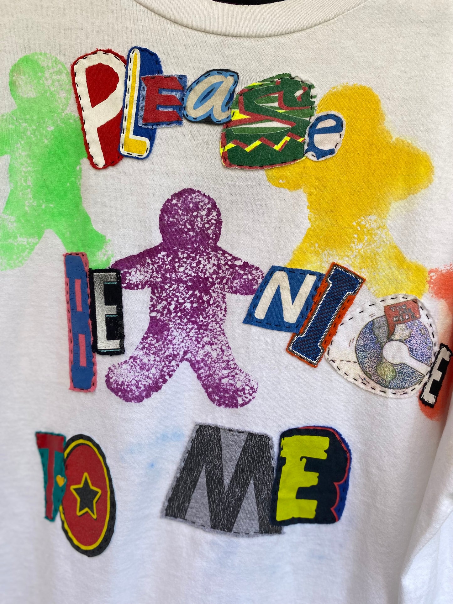 Please Be Nice To Me Tee - White (2X)