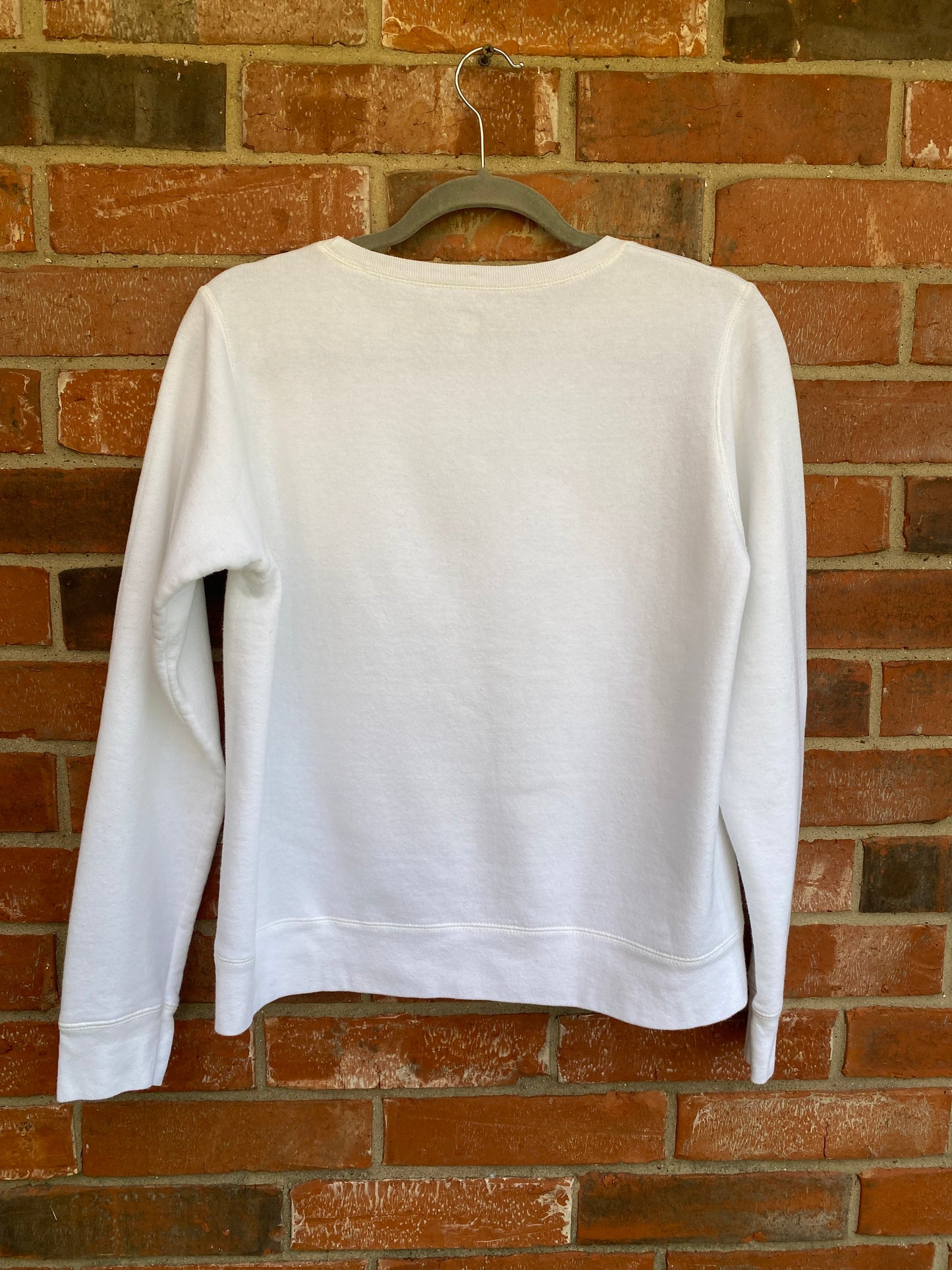 Unemployed Crewneck - White (M)