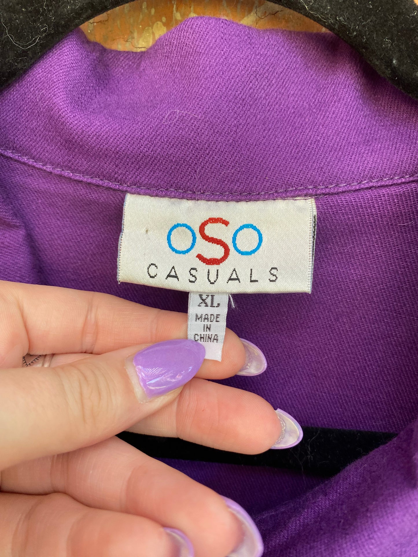 Babe Jacket - Purple (XL)