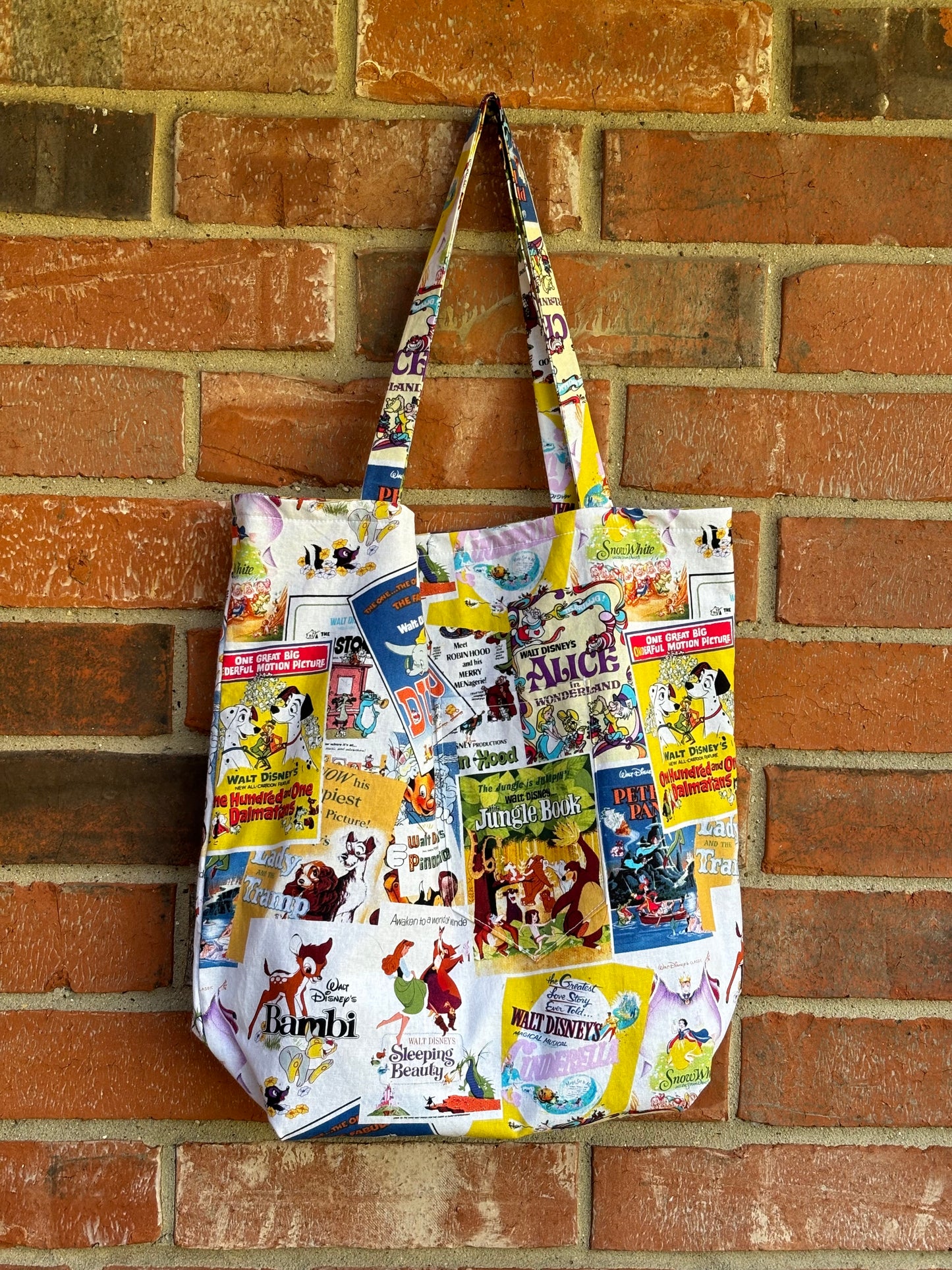 Vintage Disney Movie Poster Tote