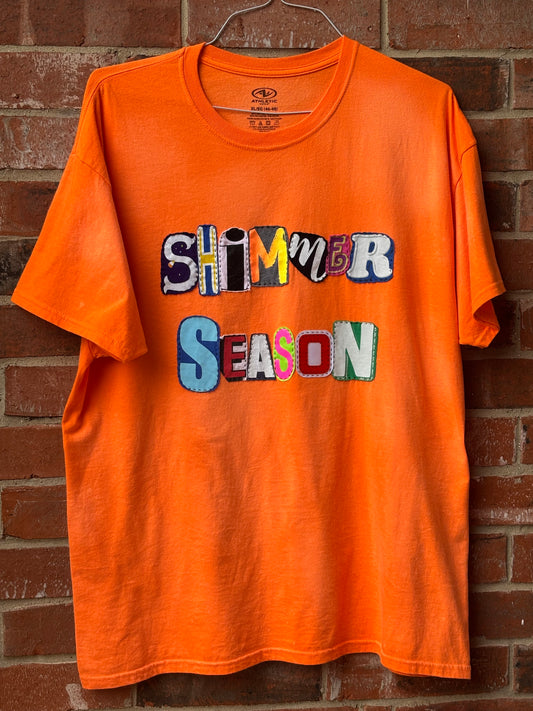 Shimmer Season Tee - Orange (XL)