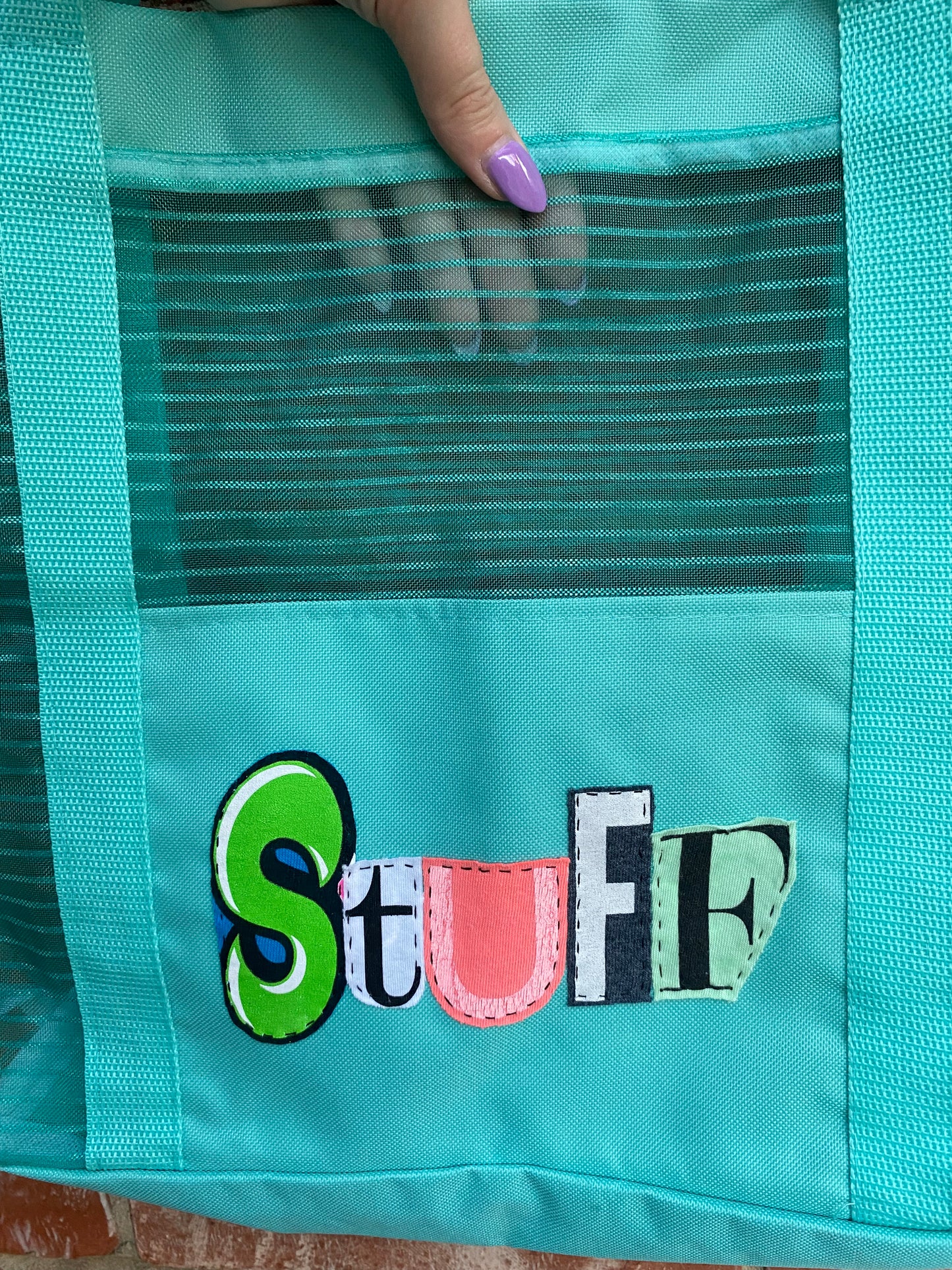 Mesh Stuff Tote