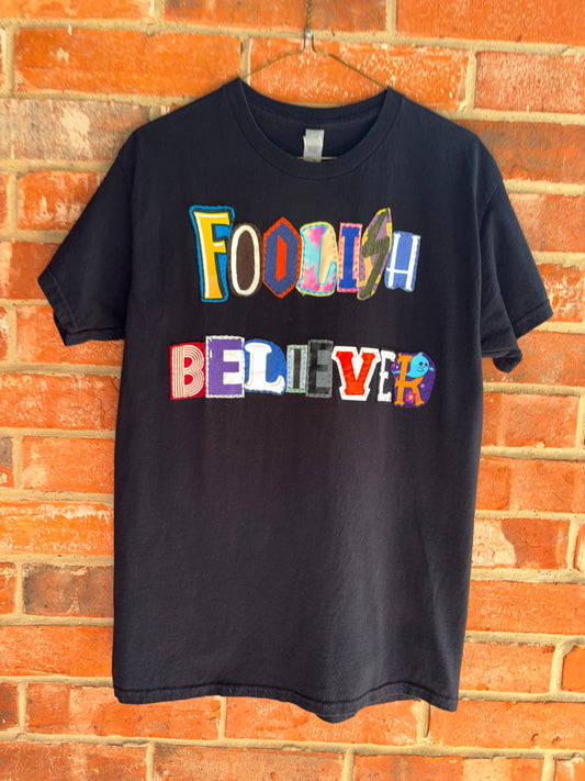 Foolish Believer Tee - (Black M)