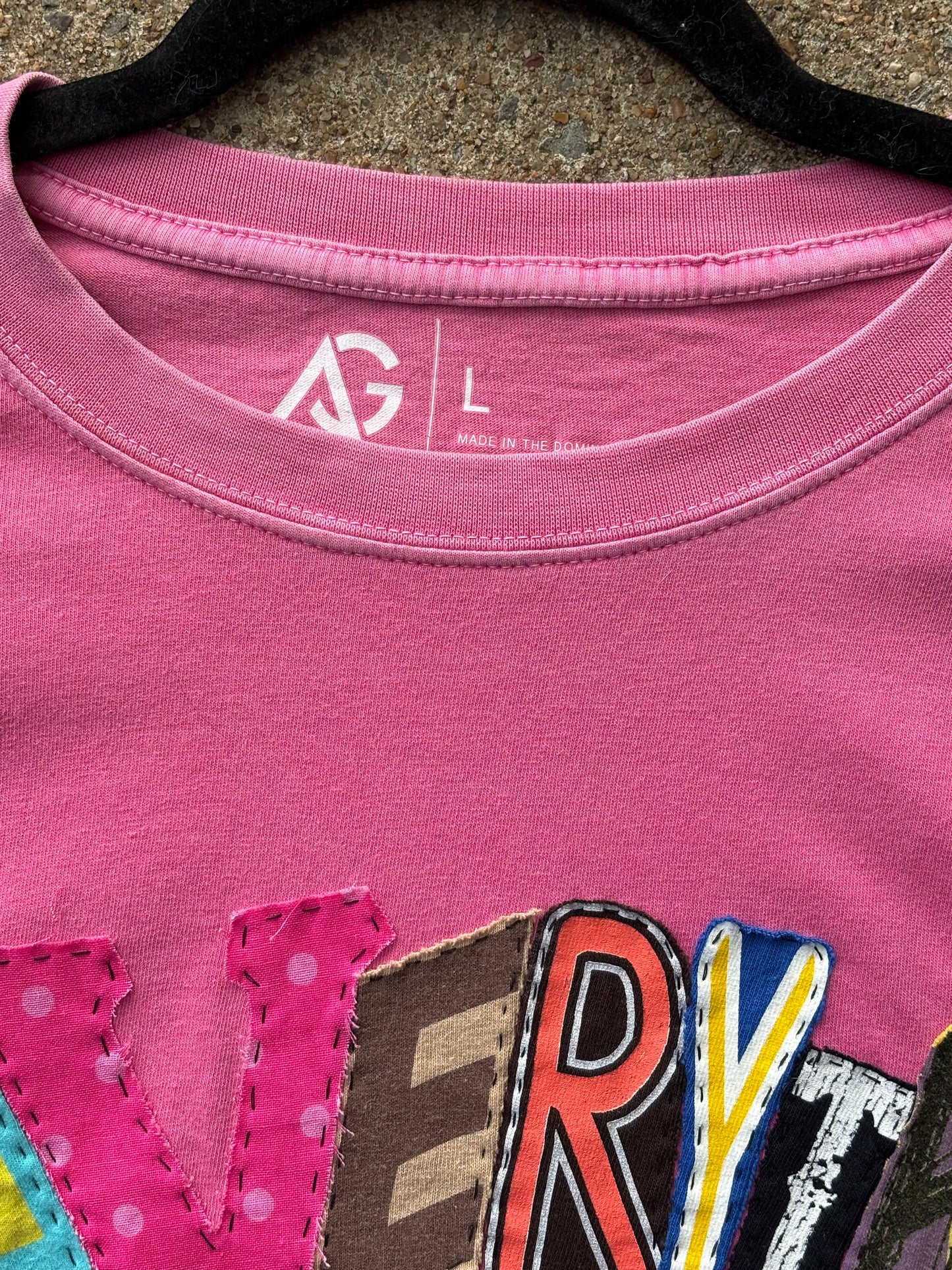 Rerun Tee - Colorblocked Purple/Pink (XL)