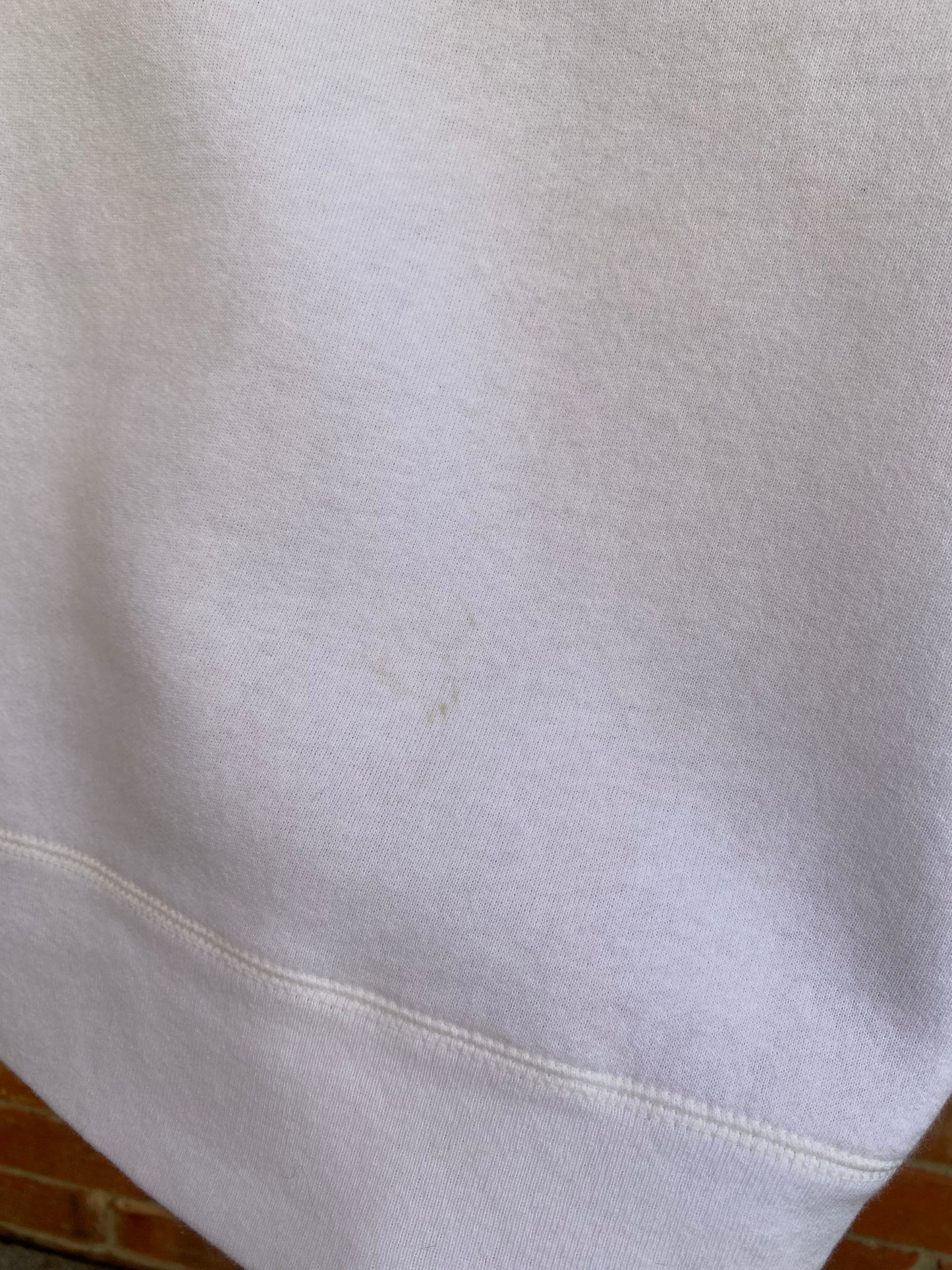 Unemployed Crewneck - White (M)