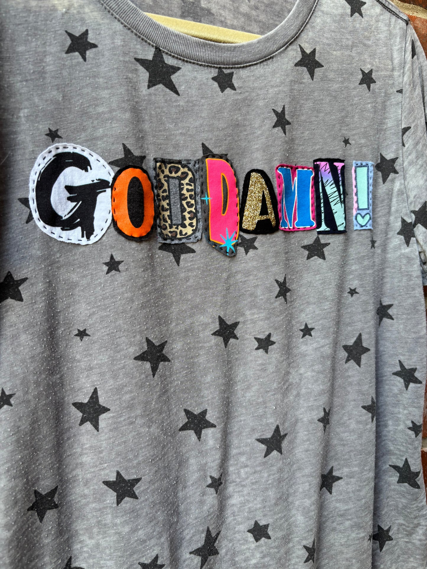 GODDAMN ! Tee - (Grey L)