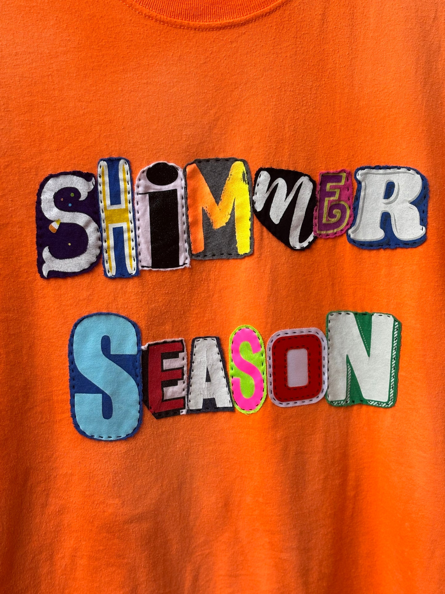 Shimmer Season Tee - Orange (XL)
