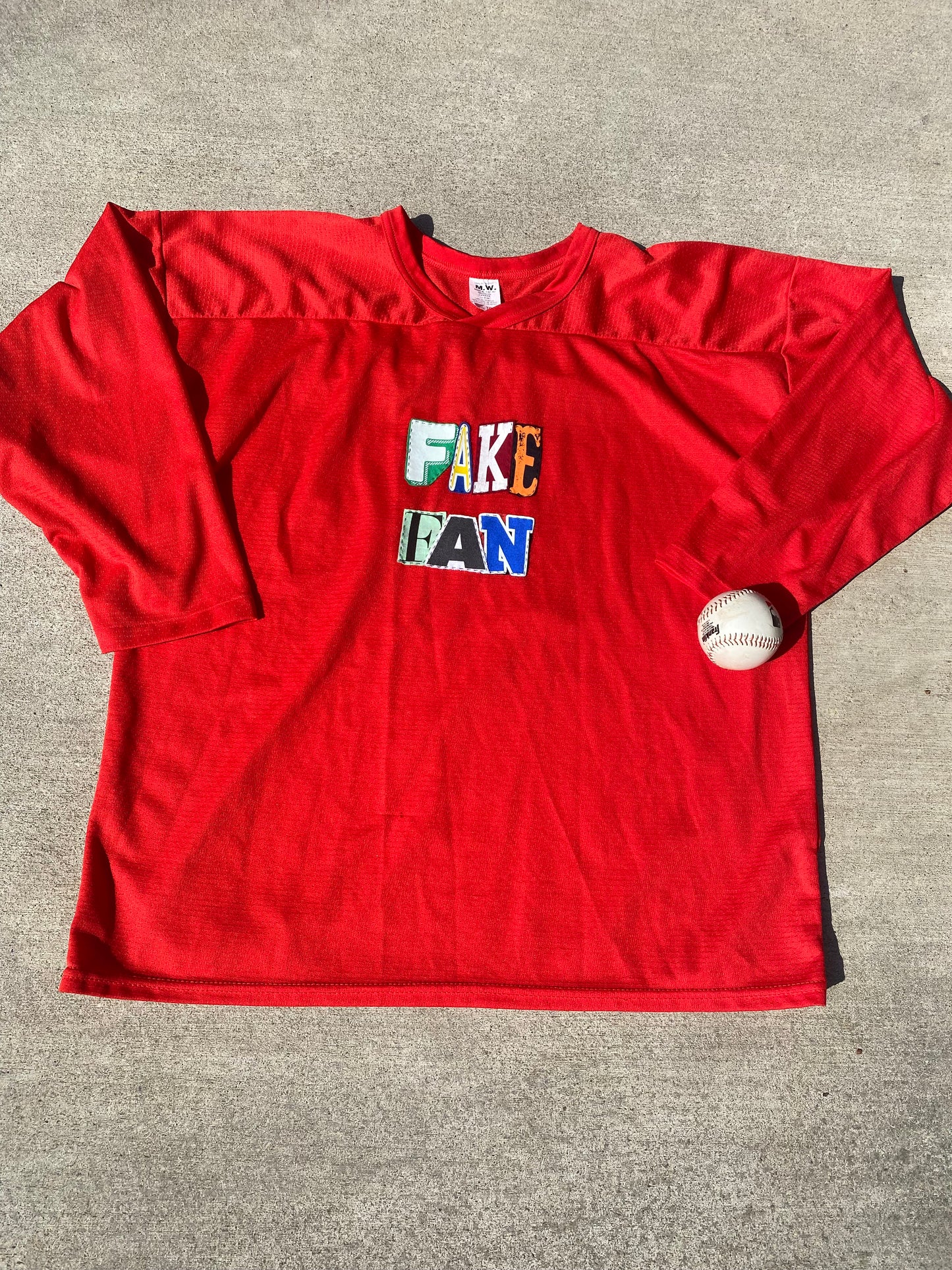 Fake Fan Jersey - Red (XL)