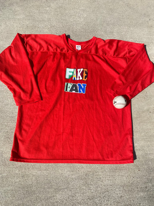 Fake Fan Jersey - Red (XL)