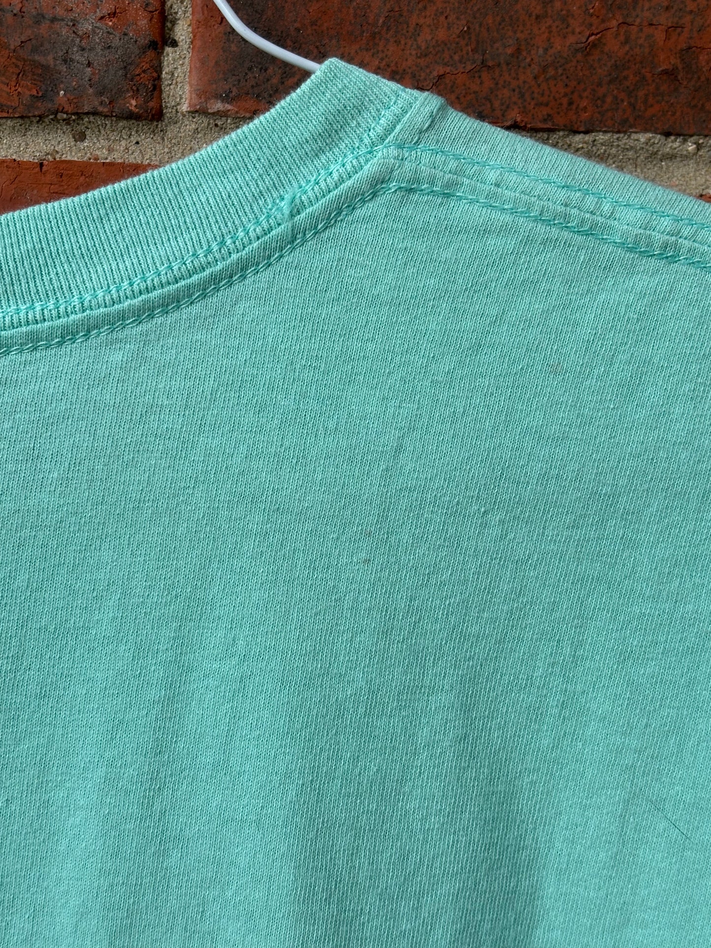 Slow Bloom Tee - Teal/Aqua (L)