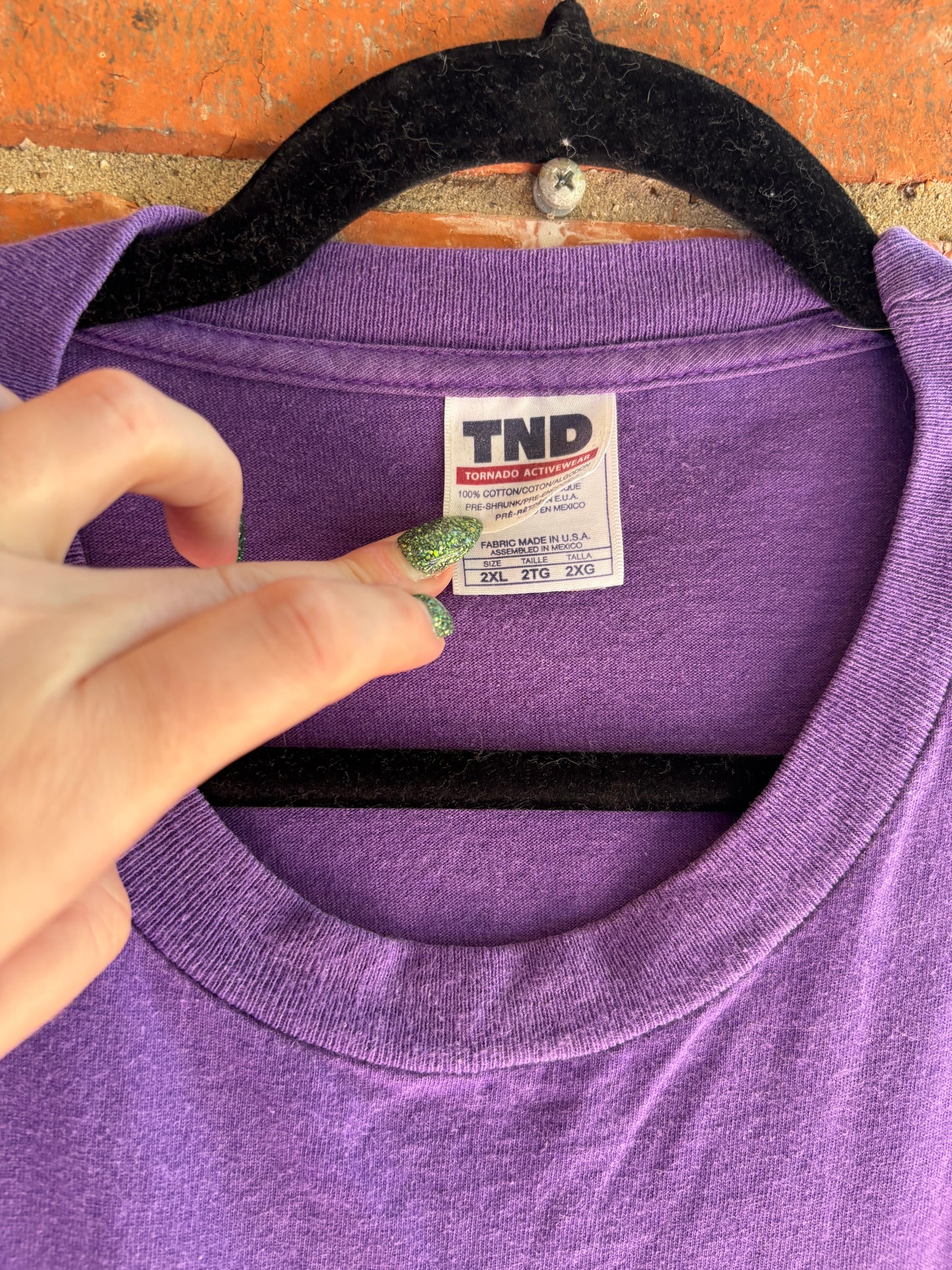 Waste Of A Body Tee - (Purple 2XL)