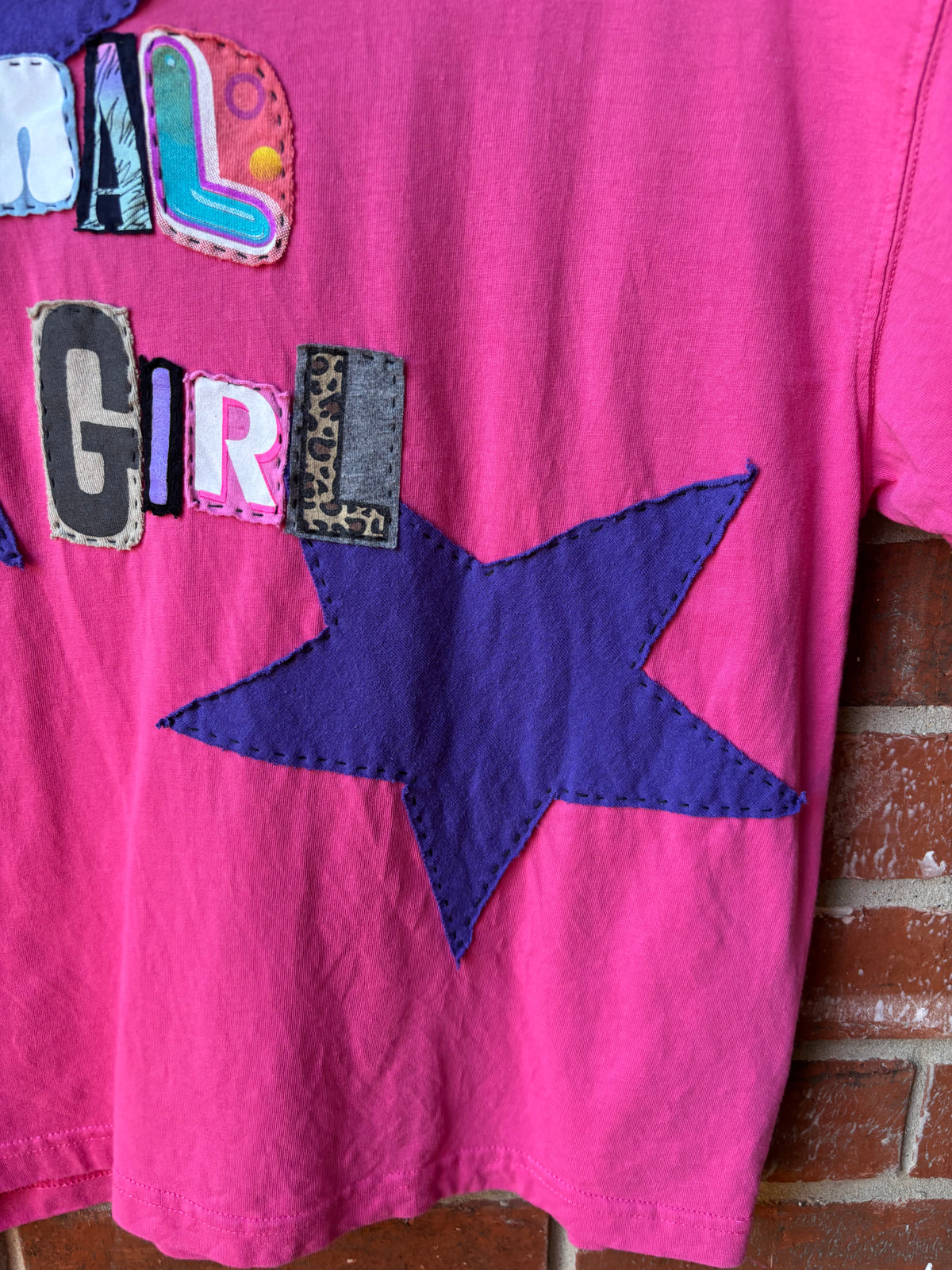 Normal Girl Tee - (Pink M)