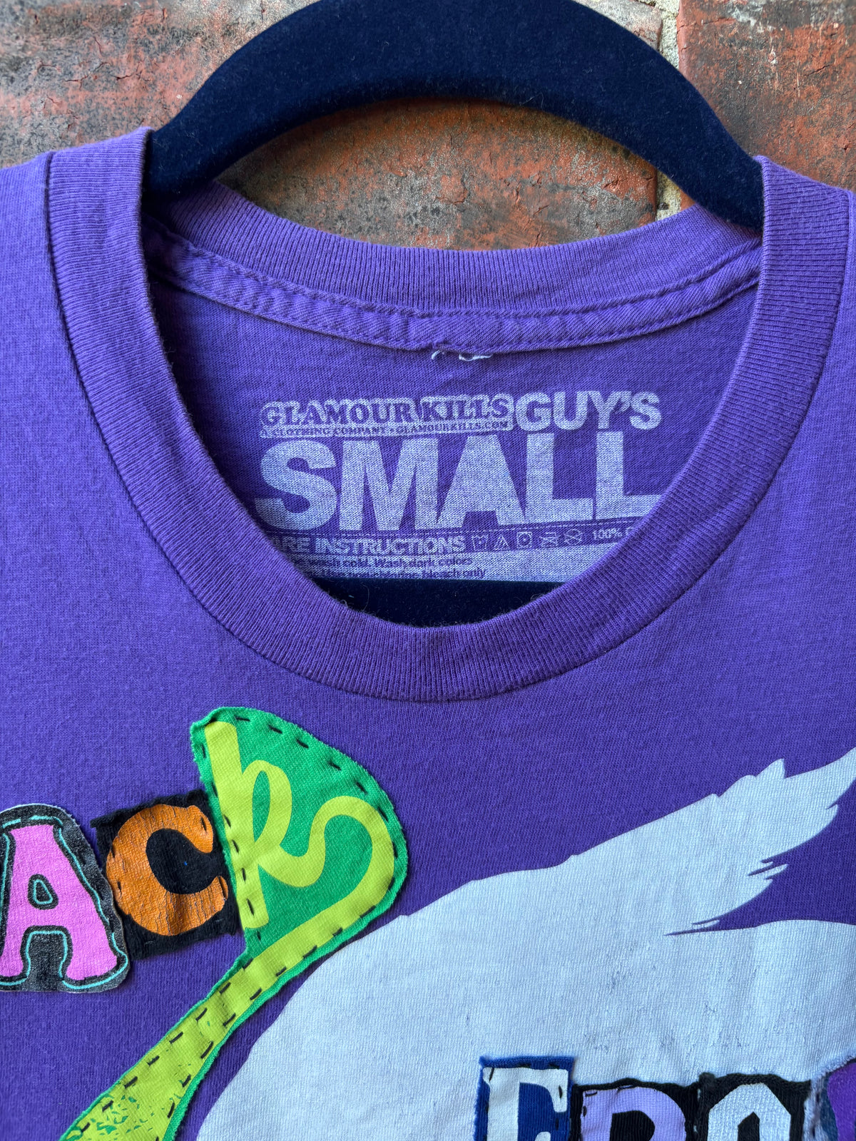 Back From The Dead Tee - (Purple S)