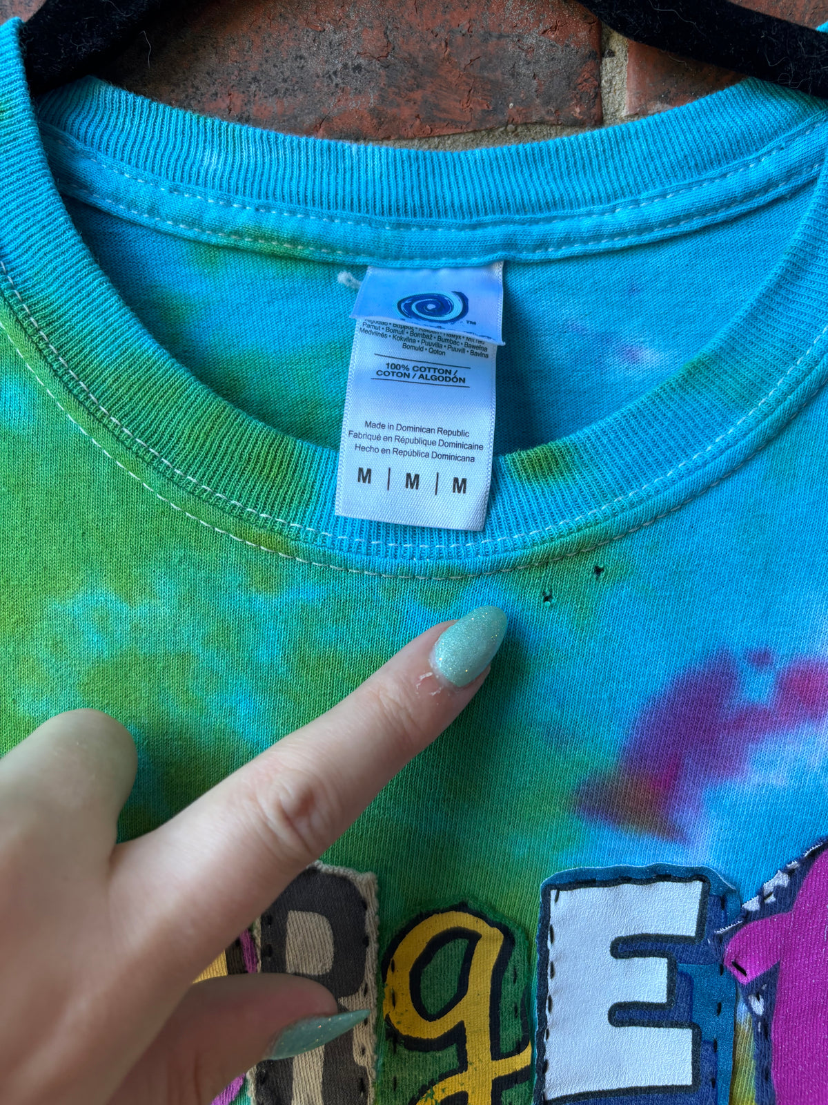 Forget Your Doubts Tee - (Rainbow Tie Dye M)