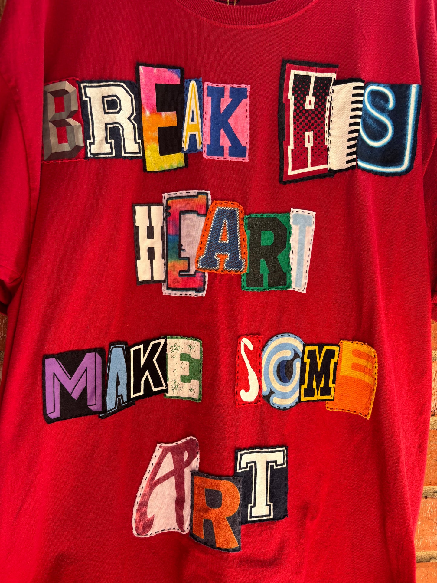 Make Some Art Tee - (Red XL)