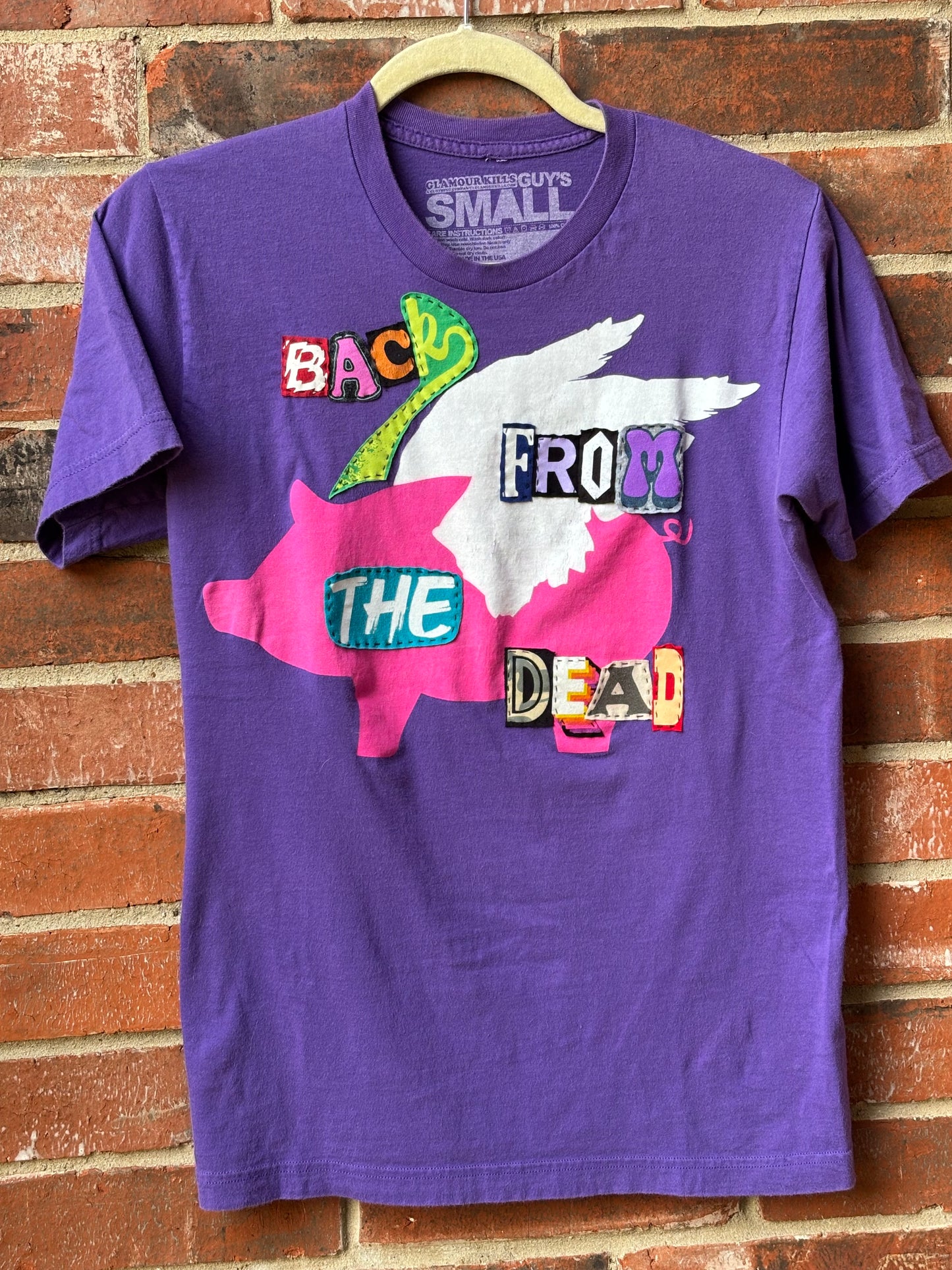 Back From The Dead Tee - (Purple S)