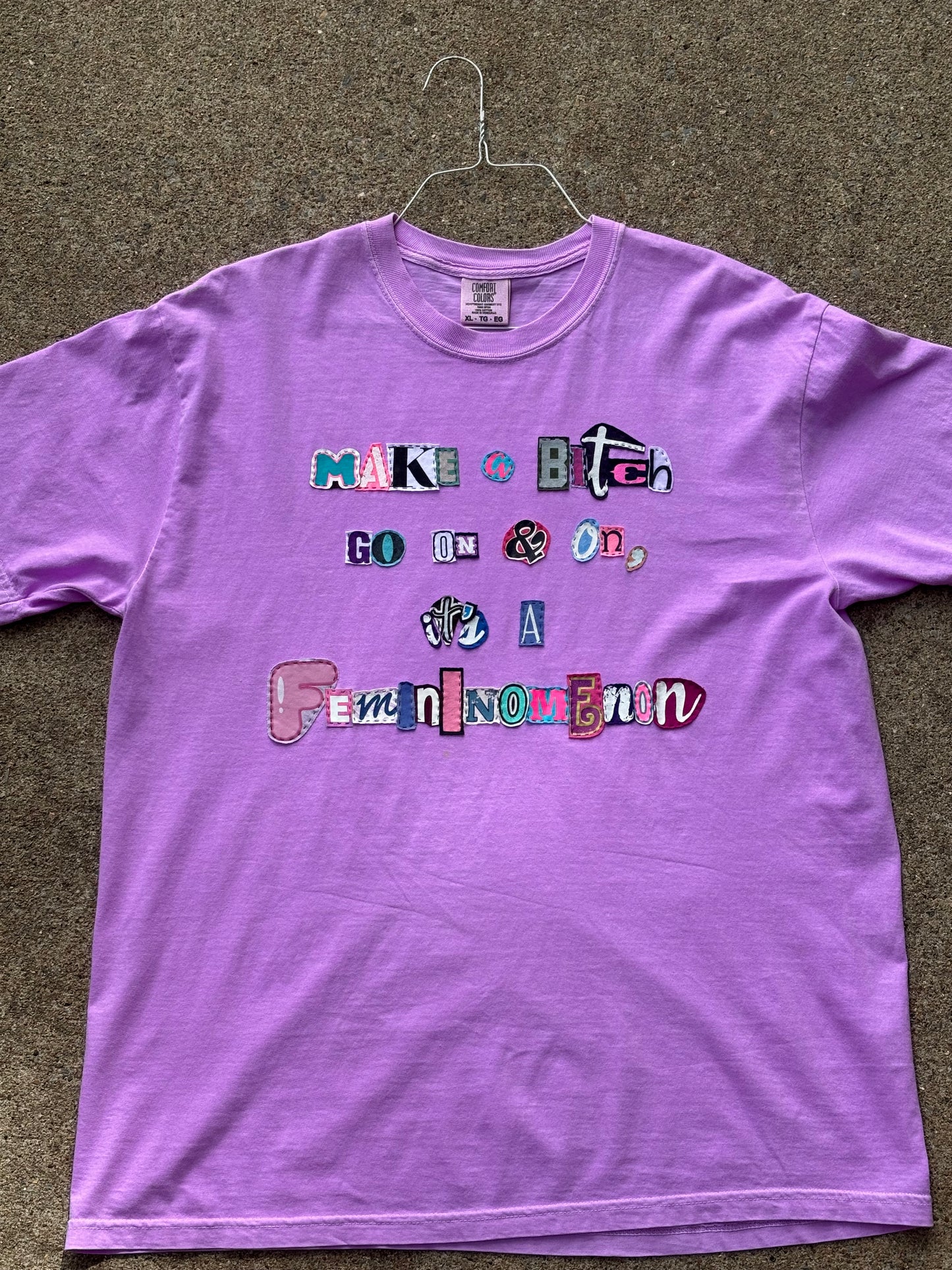 Femininomenon Tee - Fuchsia (XL)