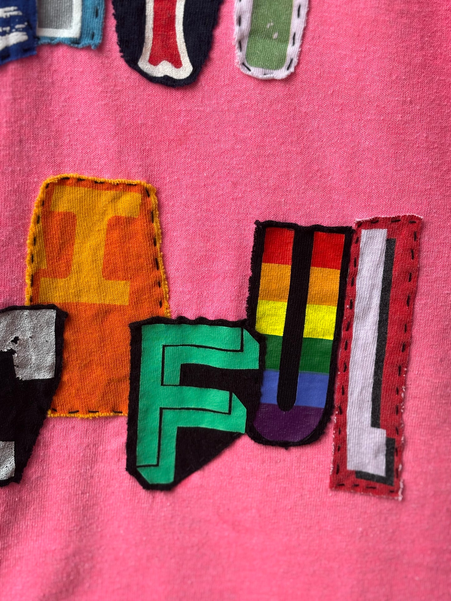 Dirty Pretty Beautiful Tee - Hot Pink (L)