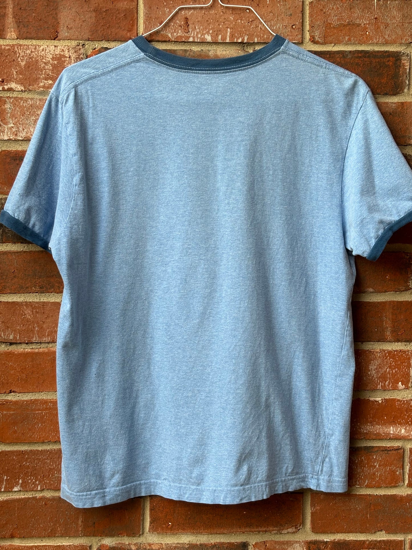 Cult Leader Ringer Tee - Vintage Blue (M)