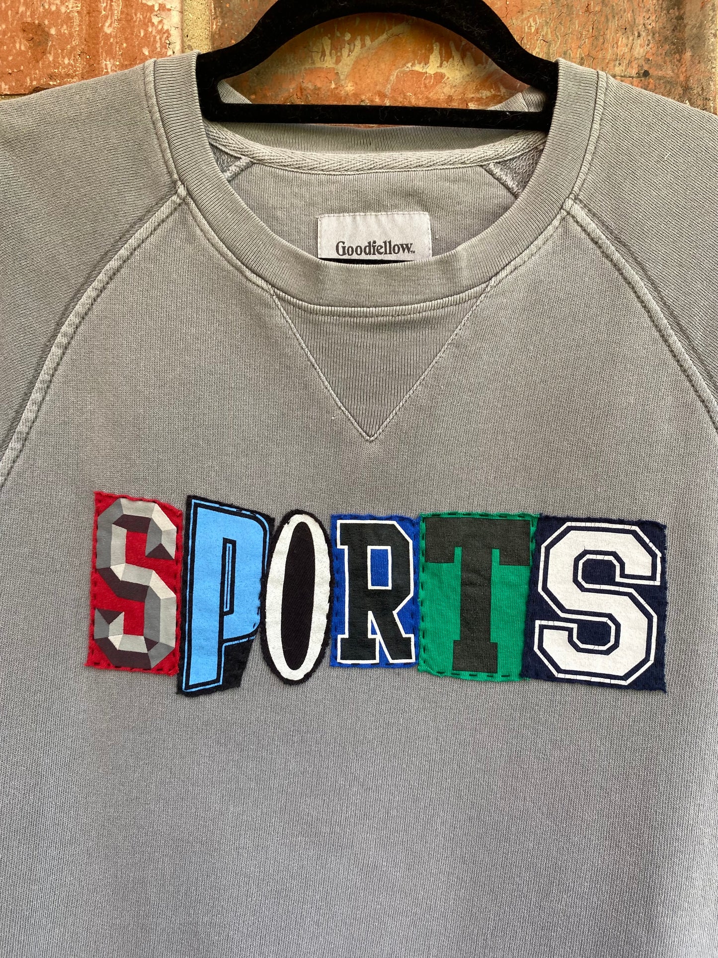 Sports Sweater Tee - Grey (S)