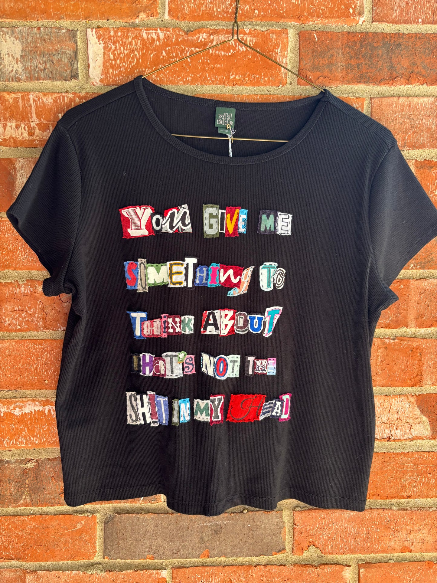 Something To Think About Tee - (Black L)