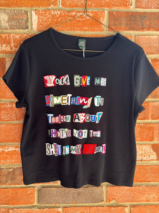 Something To Think About Tee - (Black L)