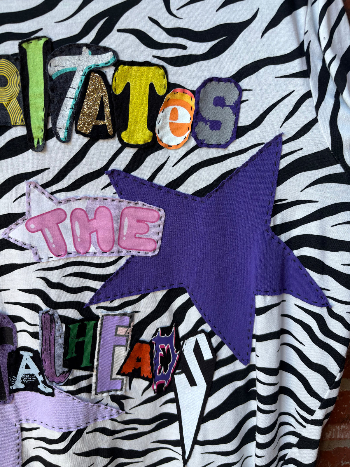 Irritates The Metalheads Tee - (Zebra L)